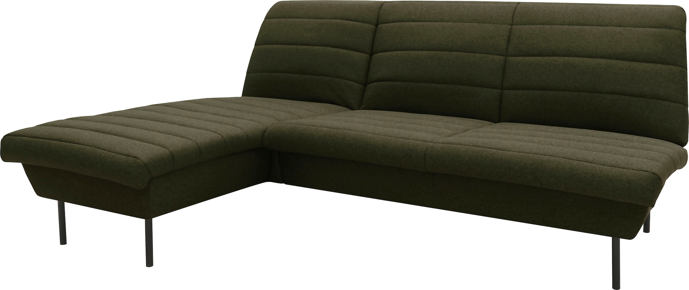 LOOKS by Wolfgang Joop Ecksofa »LOOKS IX L-Form« Quersteppung, ohne Armlehnen