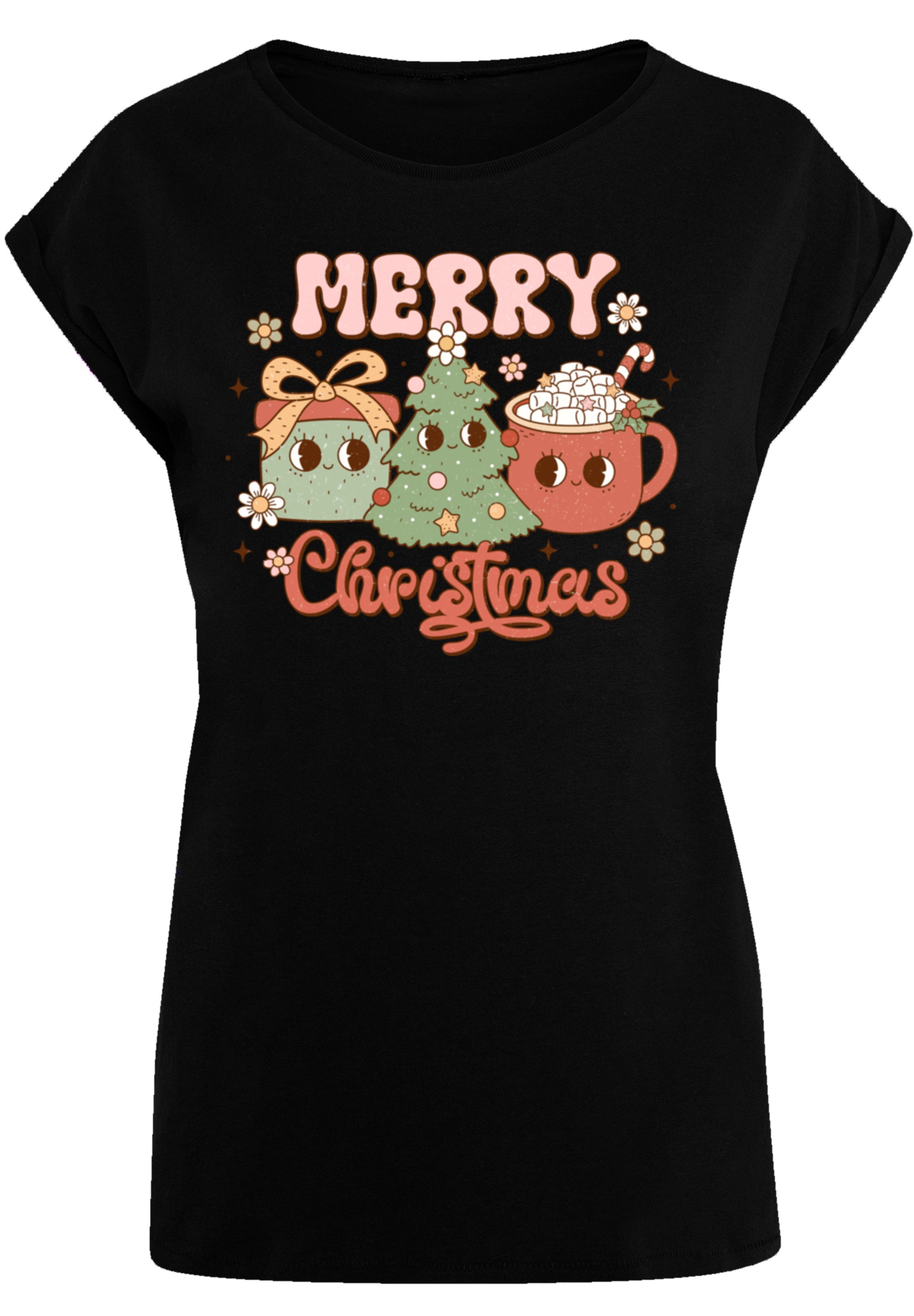 F4NT4STIC T-Shirt »Merry Weihnachten Cozy And Cute«, Premium Qualität, Weihnachts-Kollection