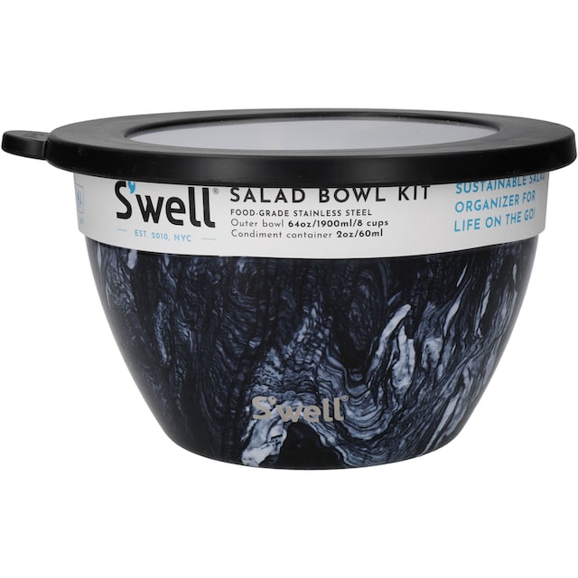 S'well  Onyx Salad Bowl Kit