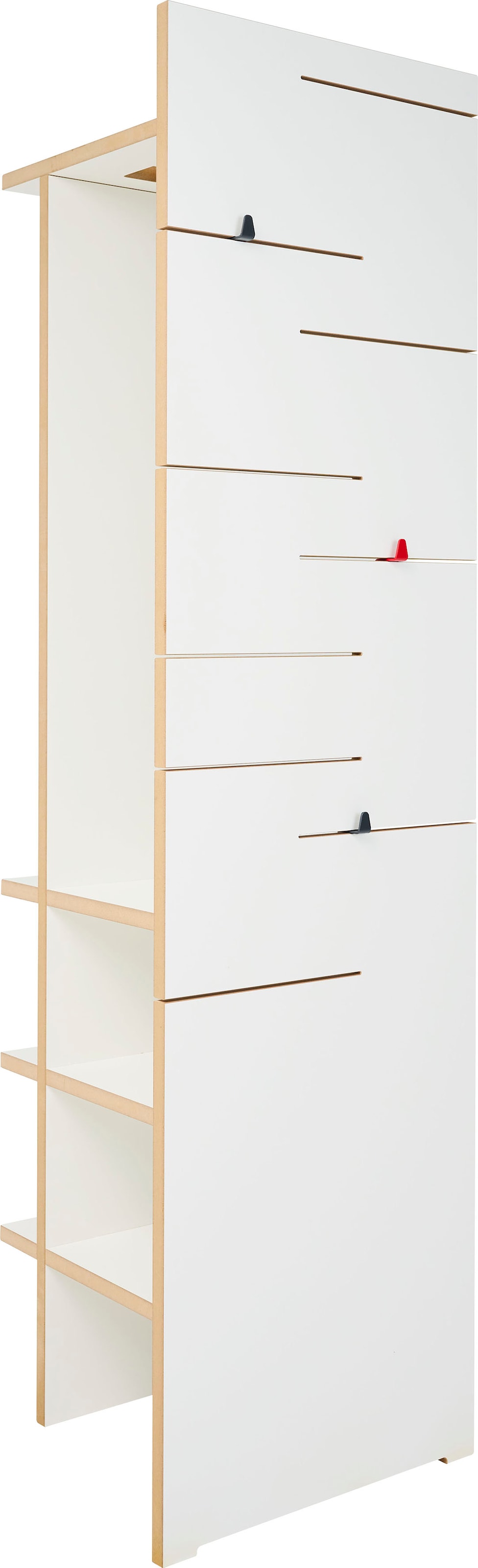 Tojo Garderobe »angeber 500 + 800«, kann frei oder an der Wand stehen, Breite/Höhe: 50/180 cm