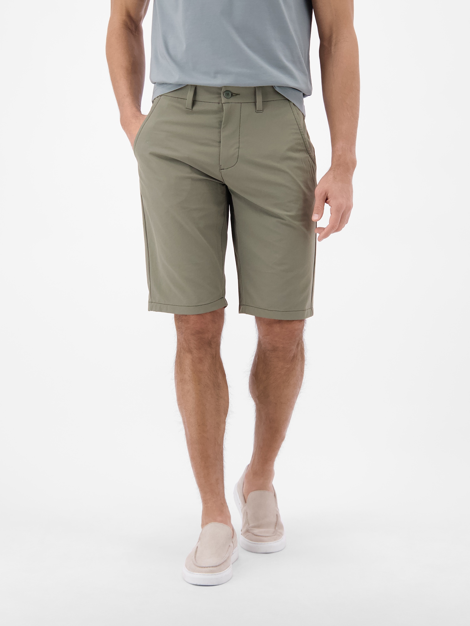 LERROS Chinoshorts "Sportliche Chino-Shorts aus flexiblem Nylon-Mix"