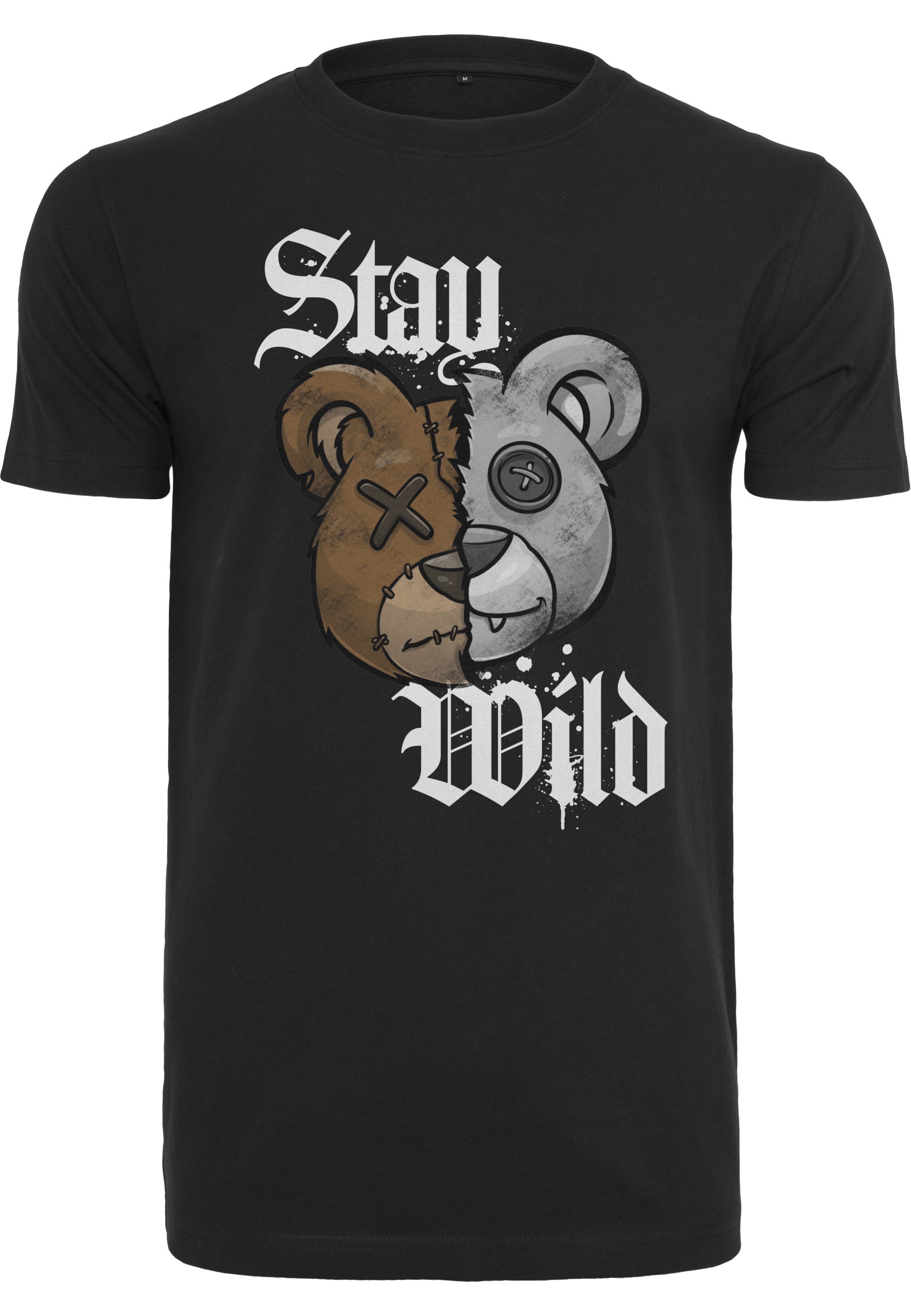 MisterTee T-Shirt "MisterTee Herren Stay Wild Tee" 1 Stk.
