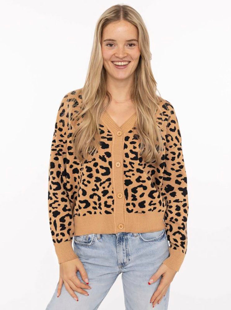 Zwillingsherz Strickpullover ""Classic Leo"" Animal-Muster günstig online kaufen