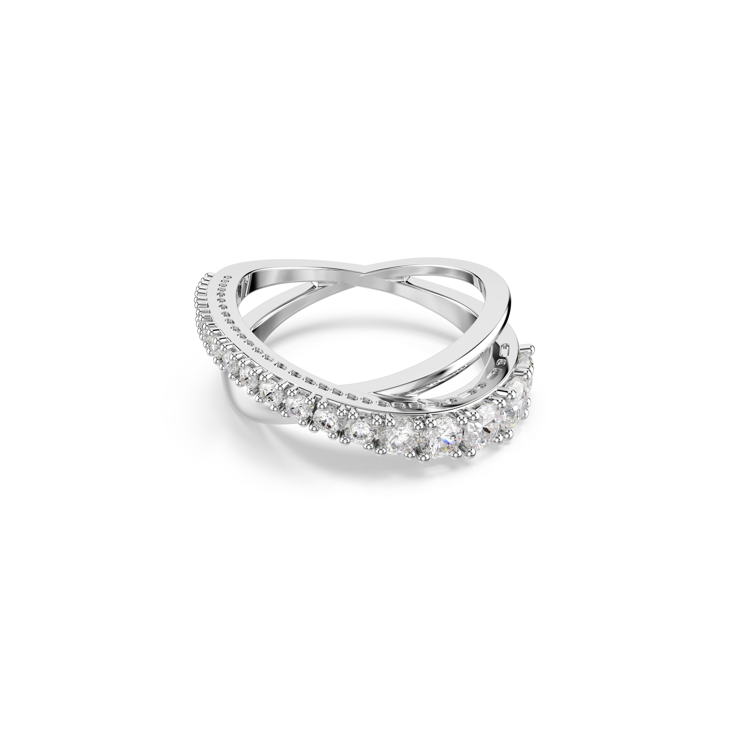 Swarovski Fingerring »Schmuck Geschenk Hyperbola Ring« mit Swarovski® Kristall, Zirkonia (synth.)