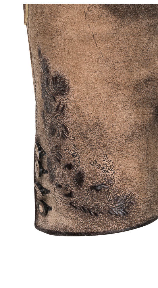 Nübler Trachtenlederhose »Lederhose kurz Max«
