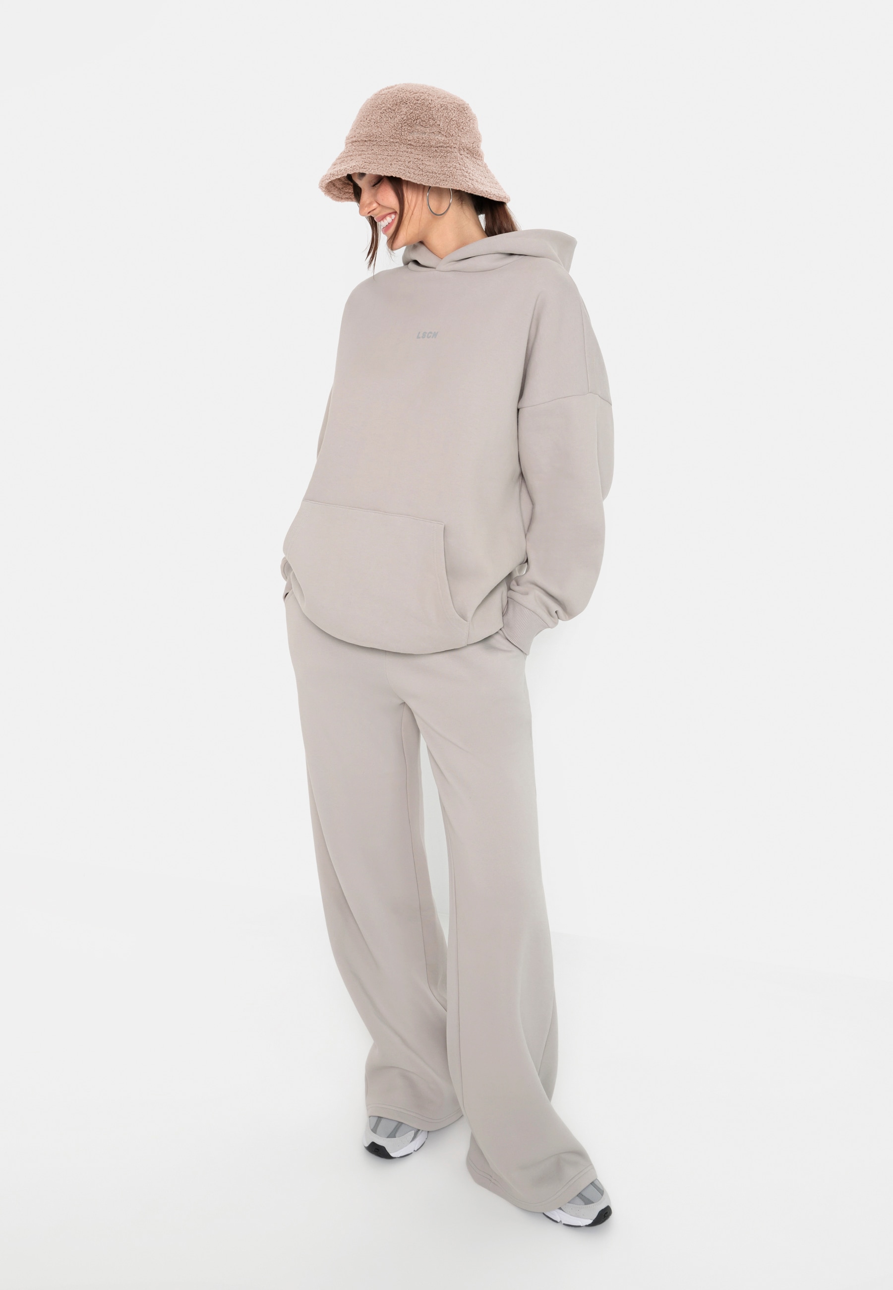 LSCN by LASCANA Fischerhut, Outdoorhut Bucket Hat aus Teddy