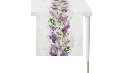 Delindo Lifestyle Tischläufer »Lavendel ZWEIGE«, (1 St.), Strukturgewebe,  bedruckt kaufen | BAUR