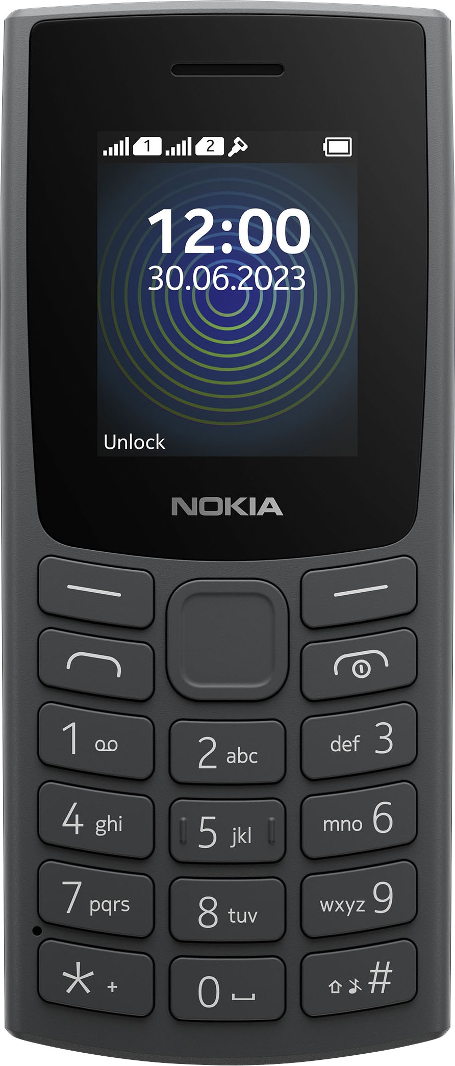 Nokia Handy »110 2G (2023)«, Charcoal