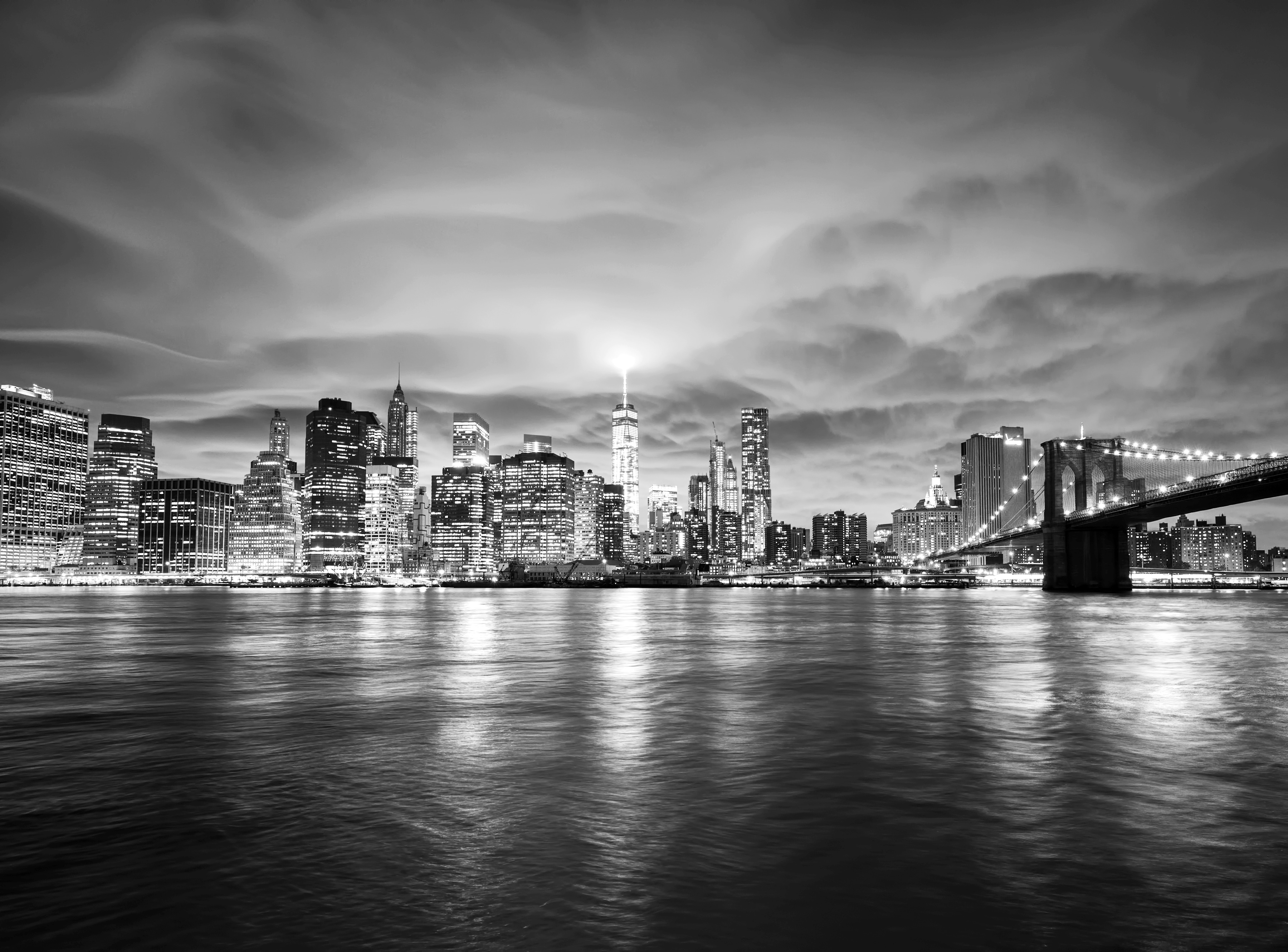 Papermoon "New York Schwarz & Weiß"