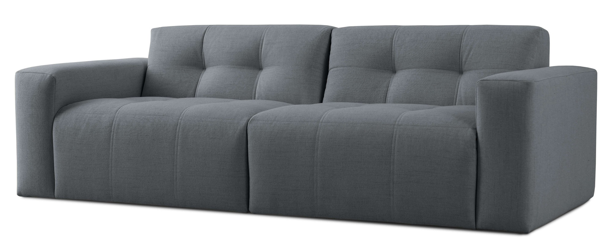 INOSIGN 3-Sitzer »TAPLEY«, Breite 220 cm, Struktur fein, mit Knopfsteppung, bodentief