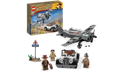Konstruktionsspielsteine »Flucht vor dem Jagdflugzeug (77012), LEGO® Indiana Jones«,...