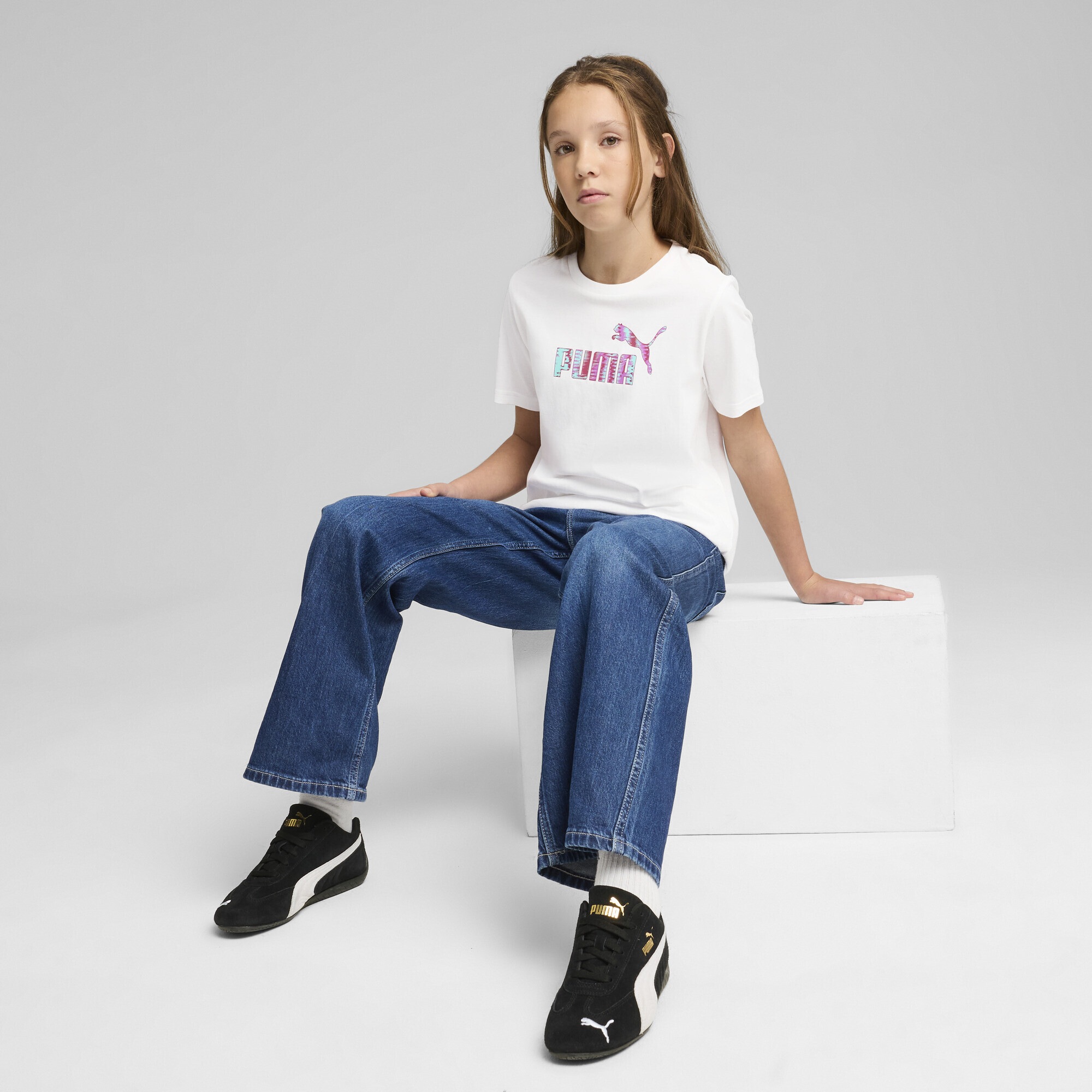 PUMA T-Shirt »Essentials Nature 2.0 T-Shirt Mädchen«