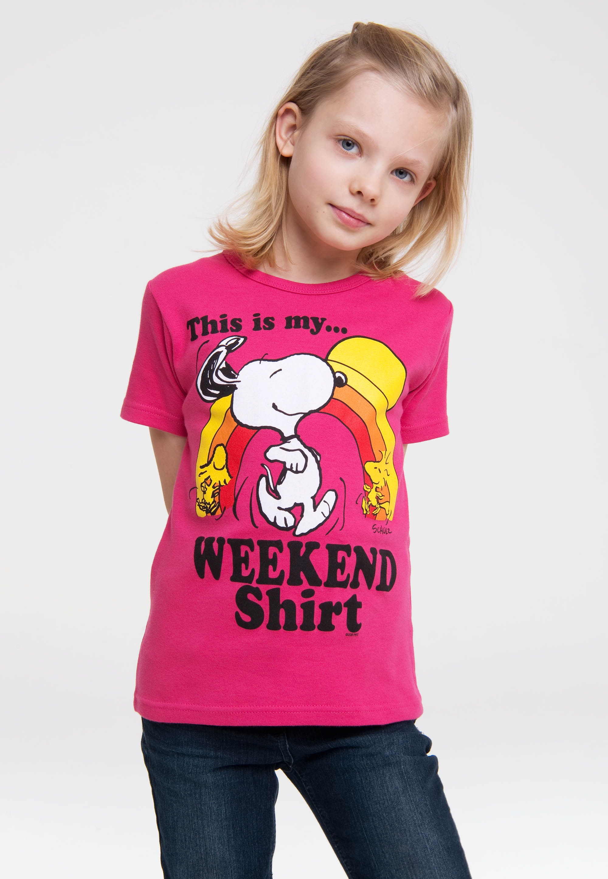LOGOSHIRT T-Shirt »Peanuts«, mit lizenziertem Originaldesign