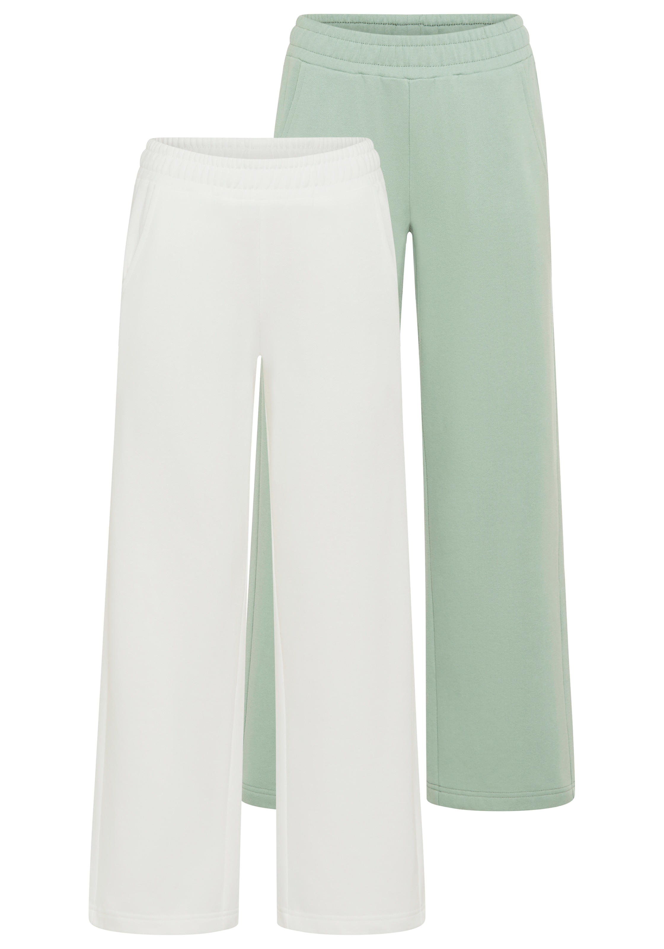 Flashlights Sweathose Sweathose mit hoher Leibhöhe, knöchellange gerade Bei günstig online kaufen