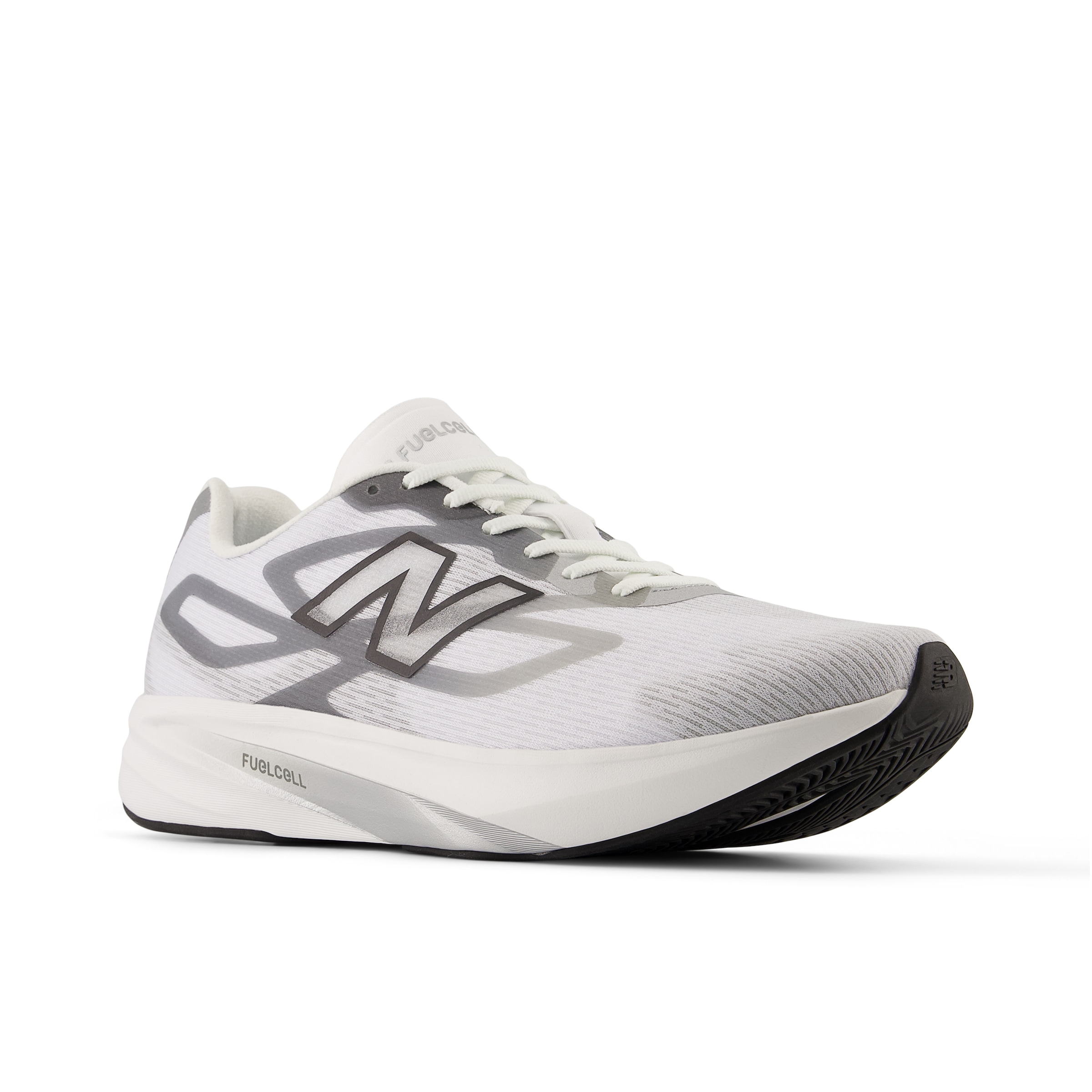 NEW BALANCE Herren Laufschuh "Flight-R", Gr. 47,5, weiß, Synthetik, Textil, Schuhe, für leichte, reaktionsfreudige Dämpfung