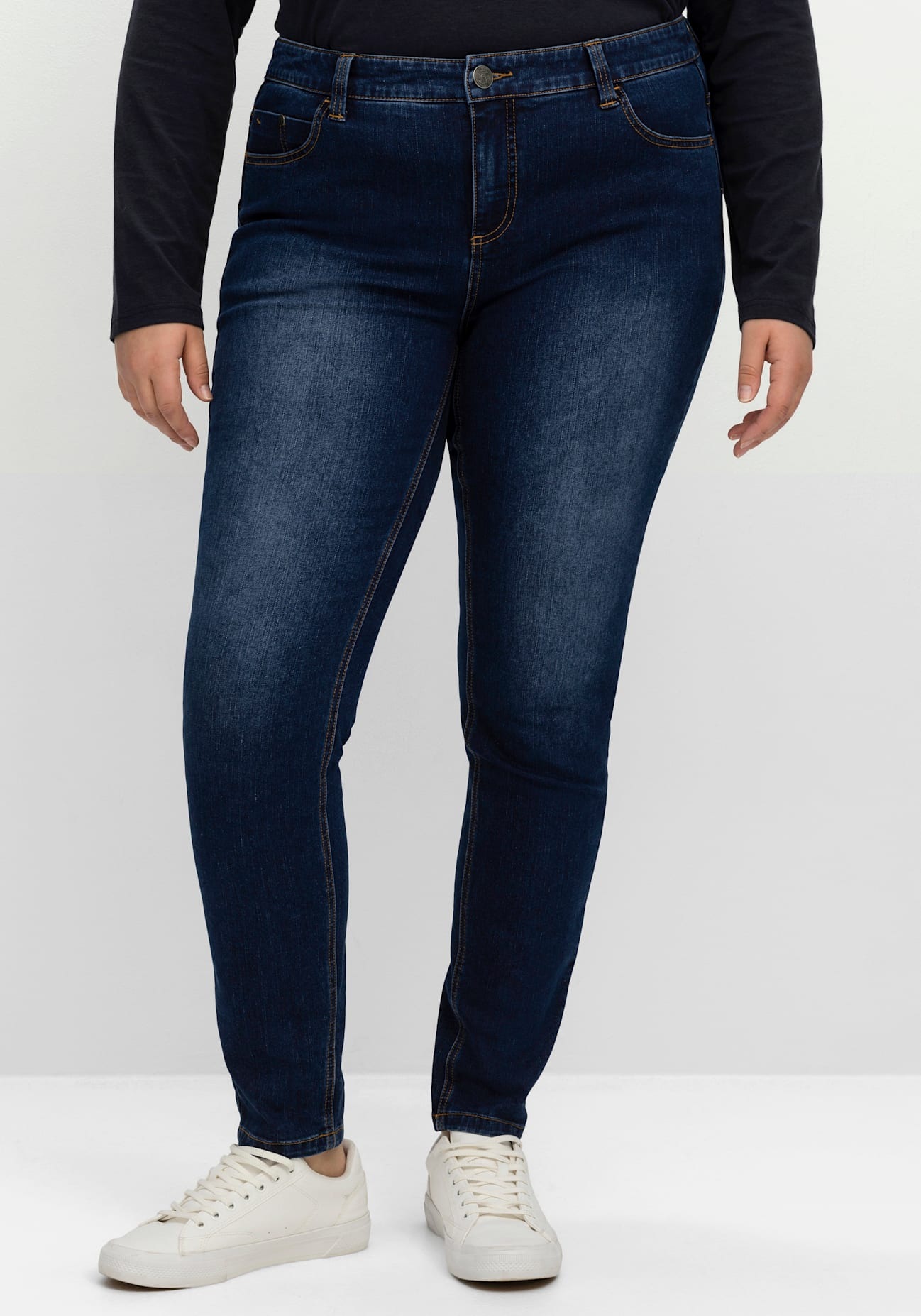 Sheego Bequeme Jeans 1 Stk. tlg. günstig online kaufen