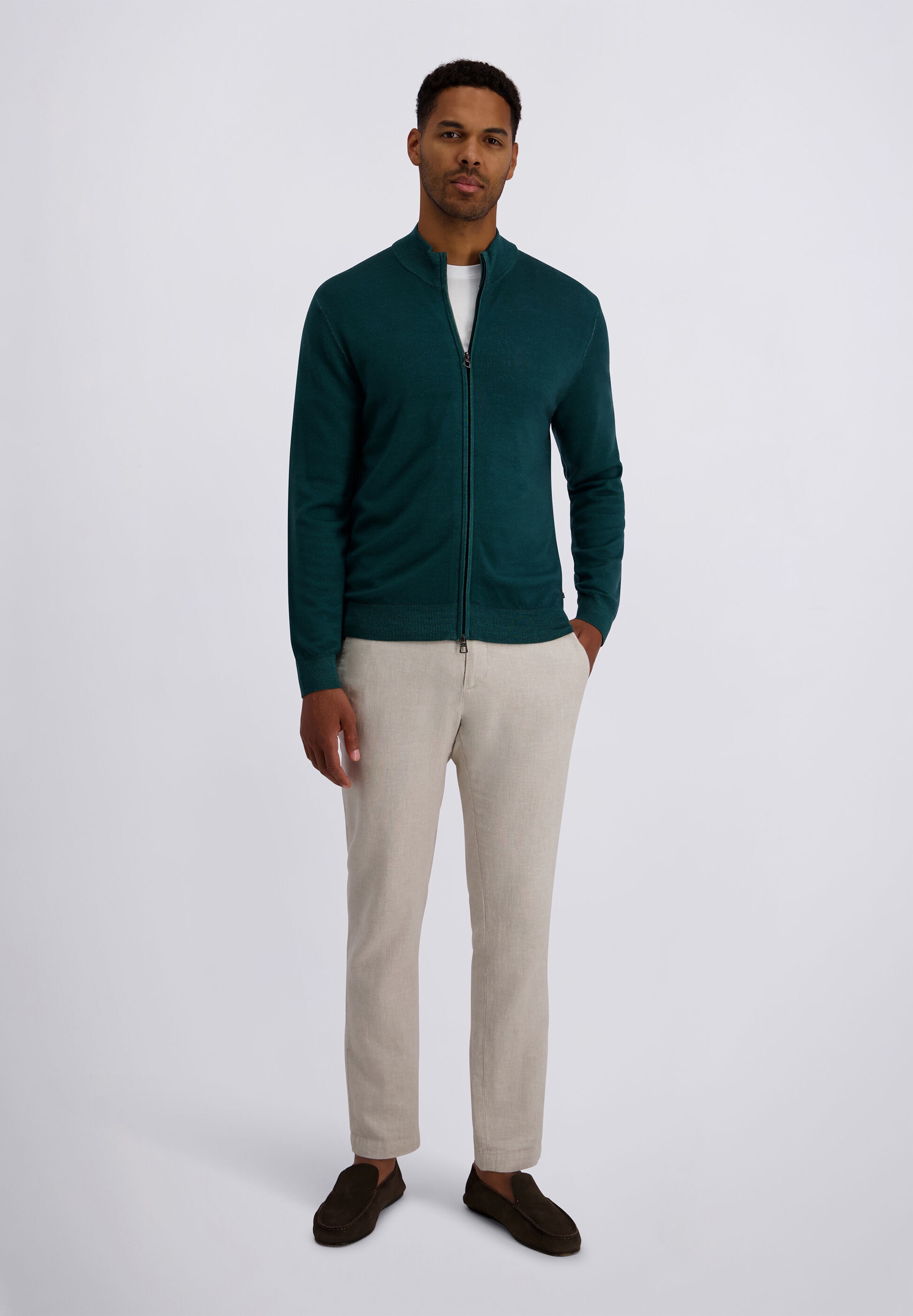 Pierre Cardin Strickjacke »Pierre Cardin Strickjacke« aus 100% Wolle