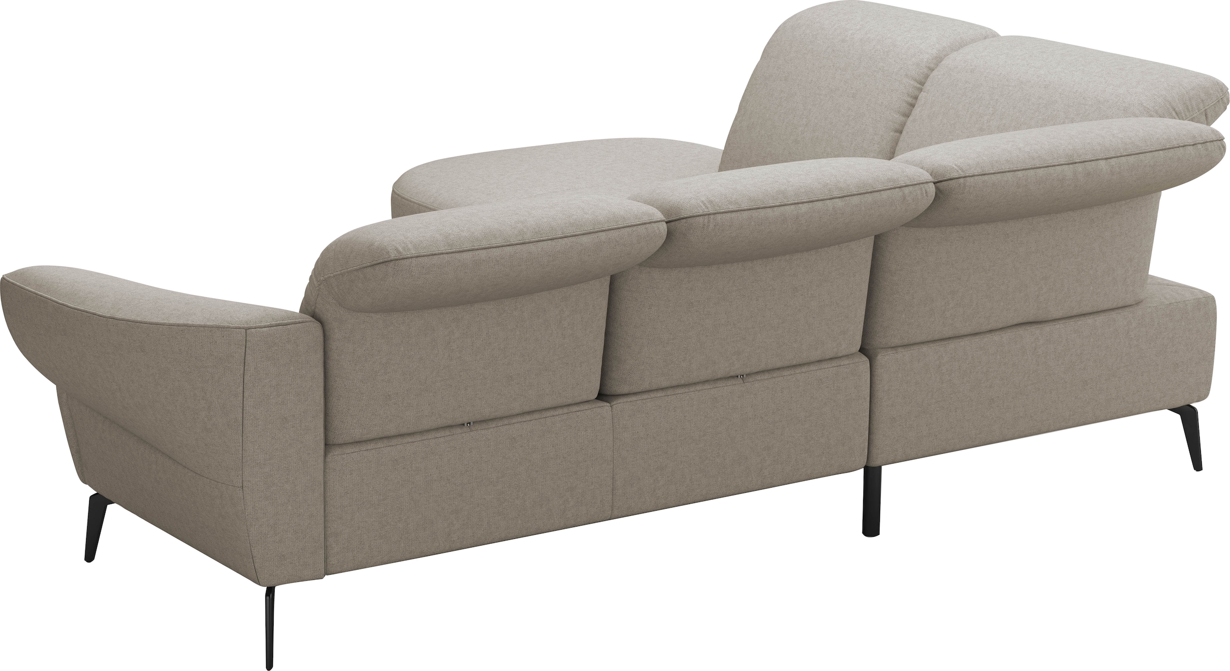 sit&more Ecksofa »Dance«, inkl.System Click&Seat und Sitztiefenverstellung