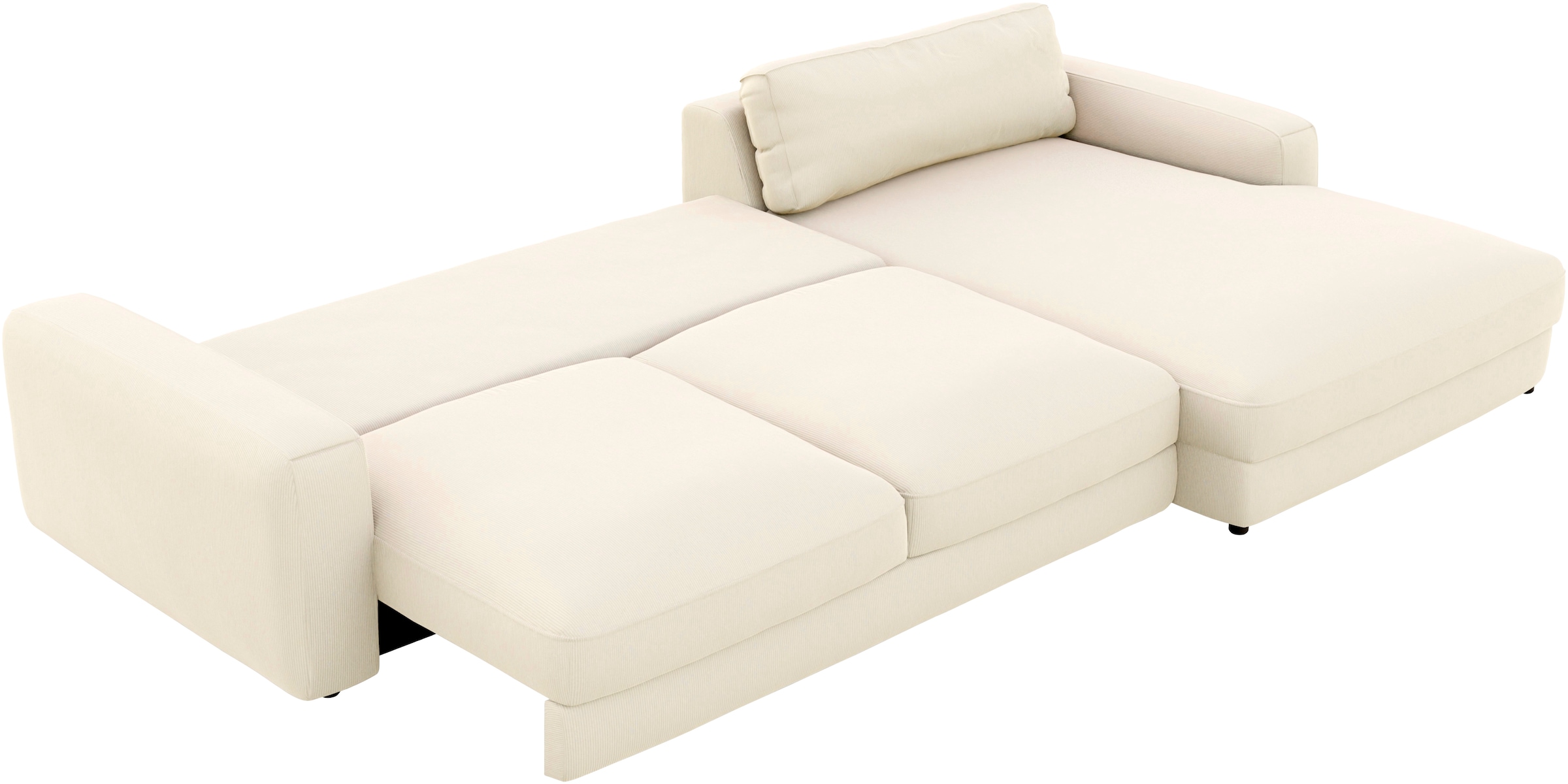 Places of Style Ecksofa »Bloomfield, bequem und elegant, OTTOs Choice, L-Form«, wahlweise mit Bettfunktion und Bettkasten