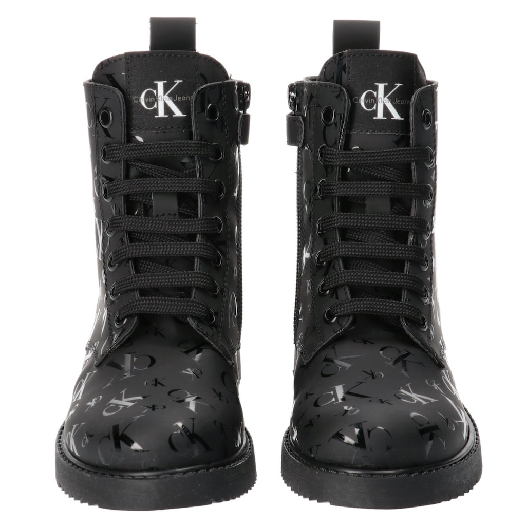 Calvin Klein Jeans Schnürboots »LACE-UP BOOTIE BLACK«