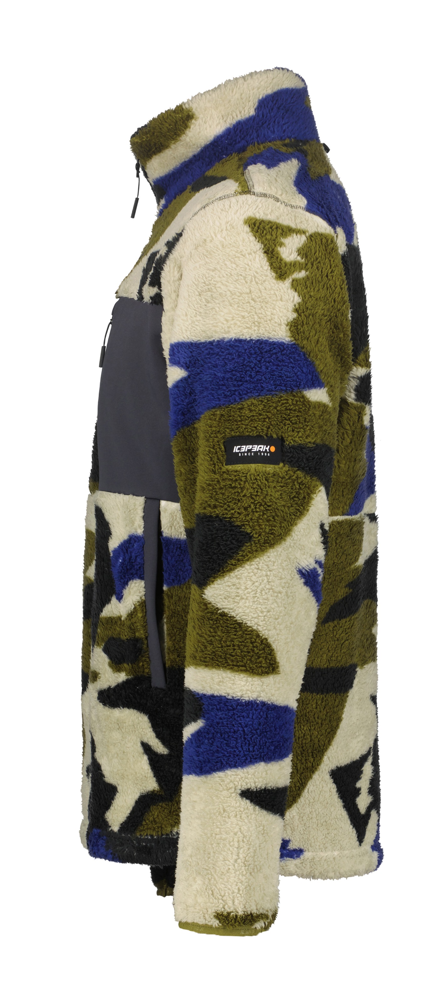 Thumbnail - Icepeak Fleecepullover "ICEPEAK CRARY", 1 Stk. mit Kängurutasche und Brusttasche mit Reißverschluss