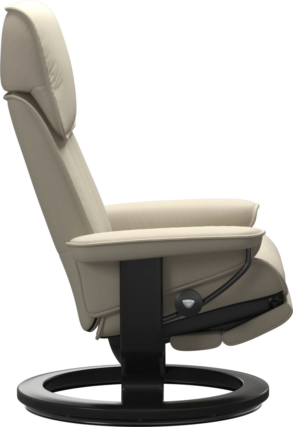 Stressless® Relaxsessel »Admiral«, verstellbar, optional 2-motorisch, Größe M & L, Gestell Schwarz