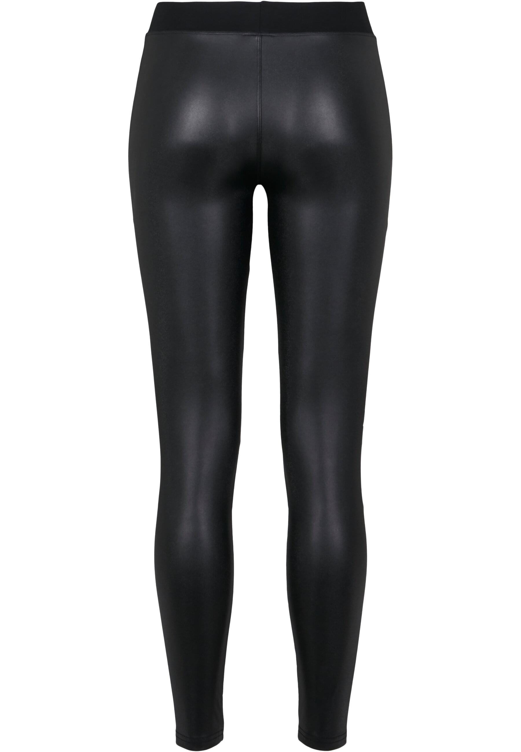 URBAN CLASSICS Leggings "Urban Classics Damen Ladies Fake Leather Tech Legg günstig online kaufen