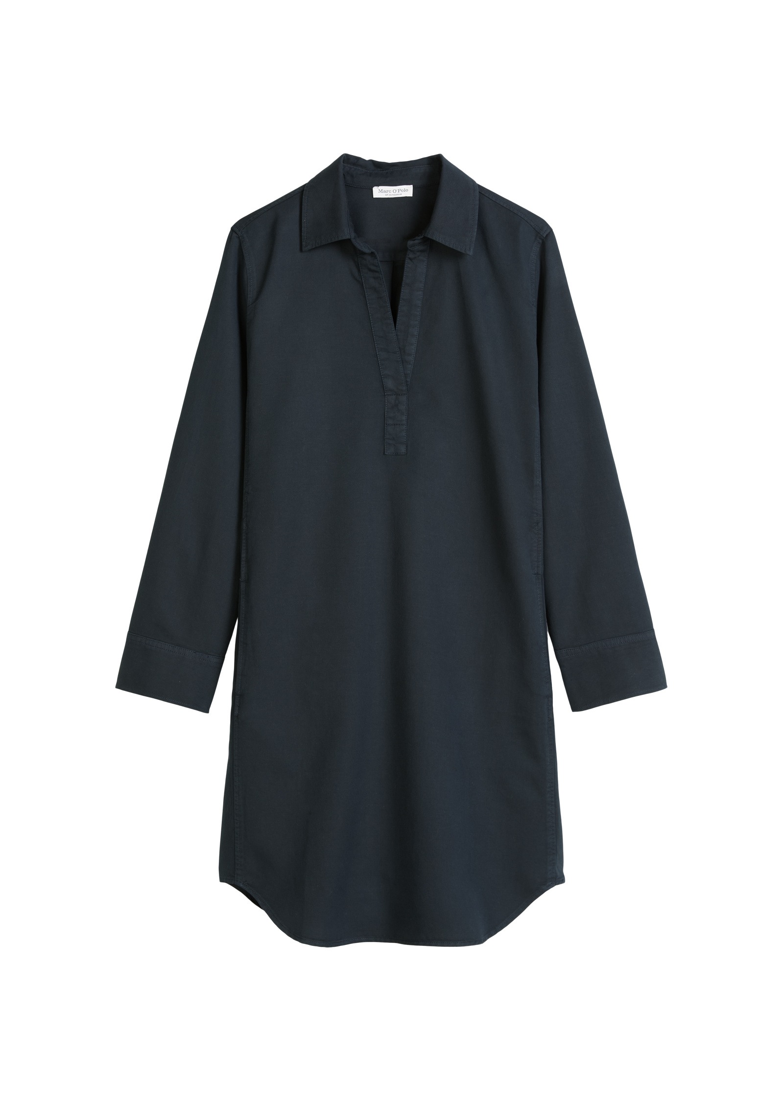 Marc O'Polo Hemdblusenkleid »aus Organic-Cotton-Lyocell-Leinen-Mix«