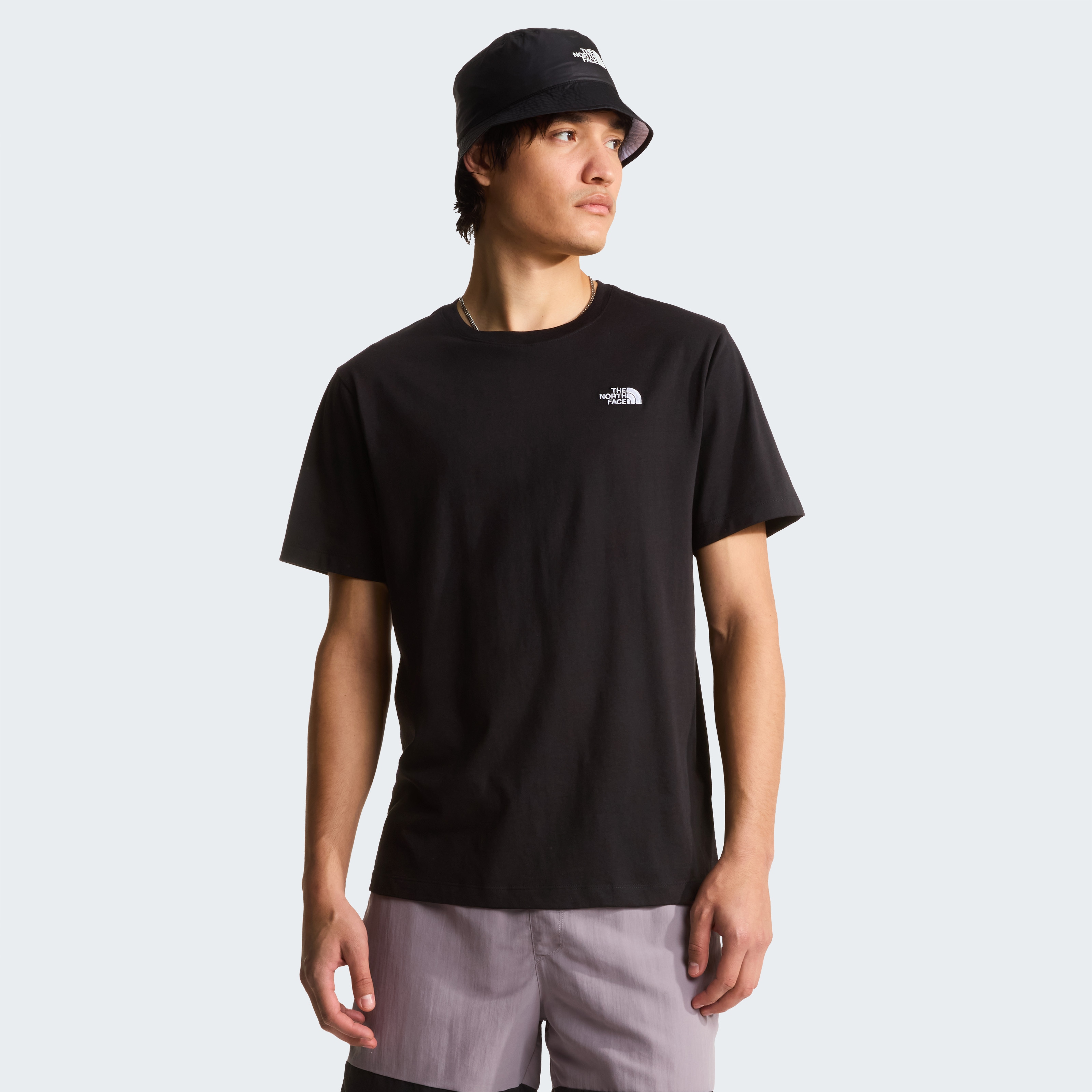 The North Face T-Shirt "M EVOLUTION SIMPLE DOME REGULAR SHORT SL" normale Passform, Kurzarm, für den Alltag, aus Baumwolle