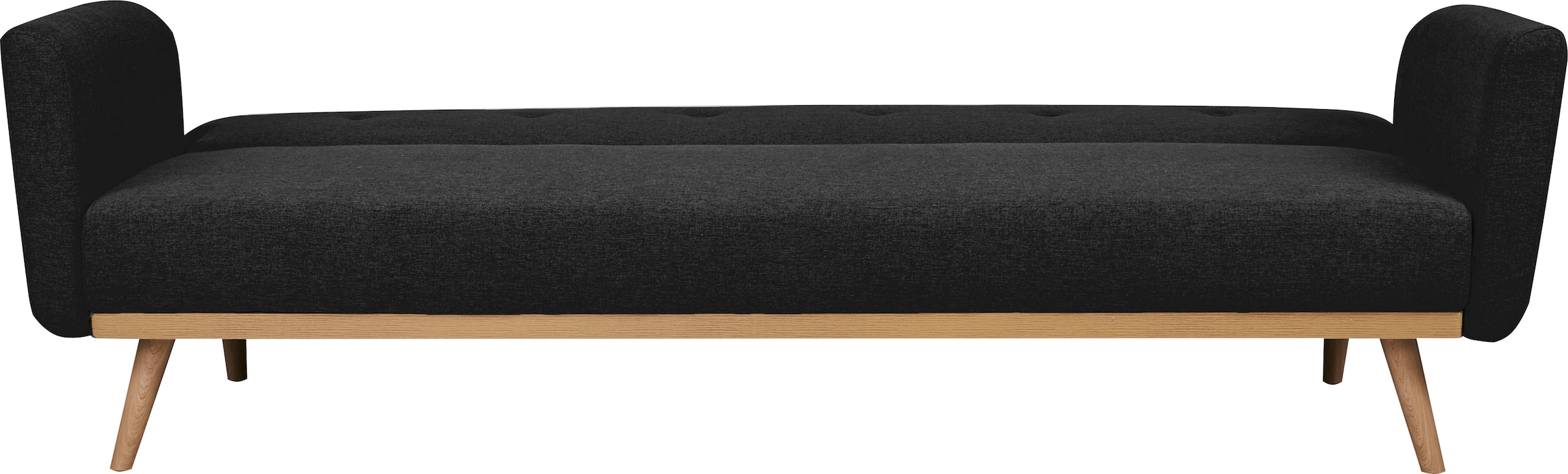 SalesFever Schlafsofa, Knopfheftung an der Rückenfläche