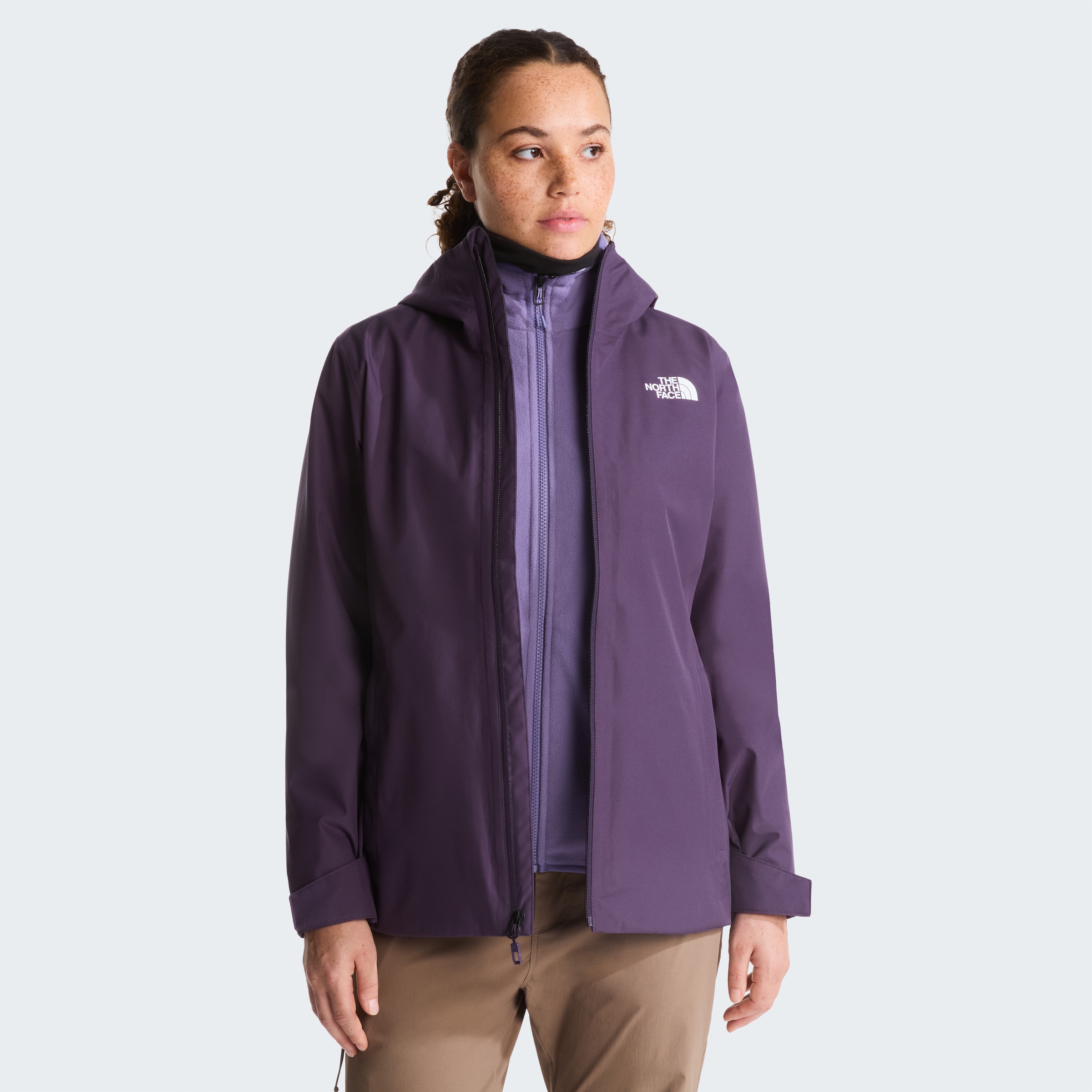 The North Face Funktionsjacke »W QUEST MONO TRICLIMATE« 3-in-1 Funktion, wetterfest, atmungsaktiv