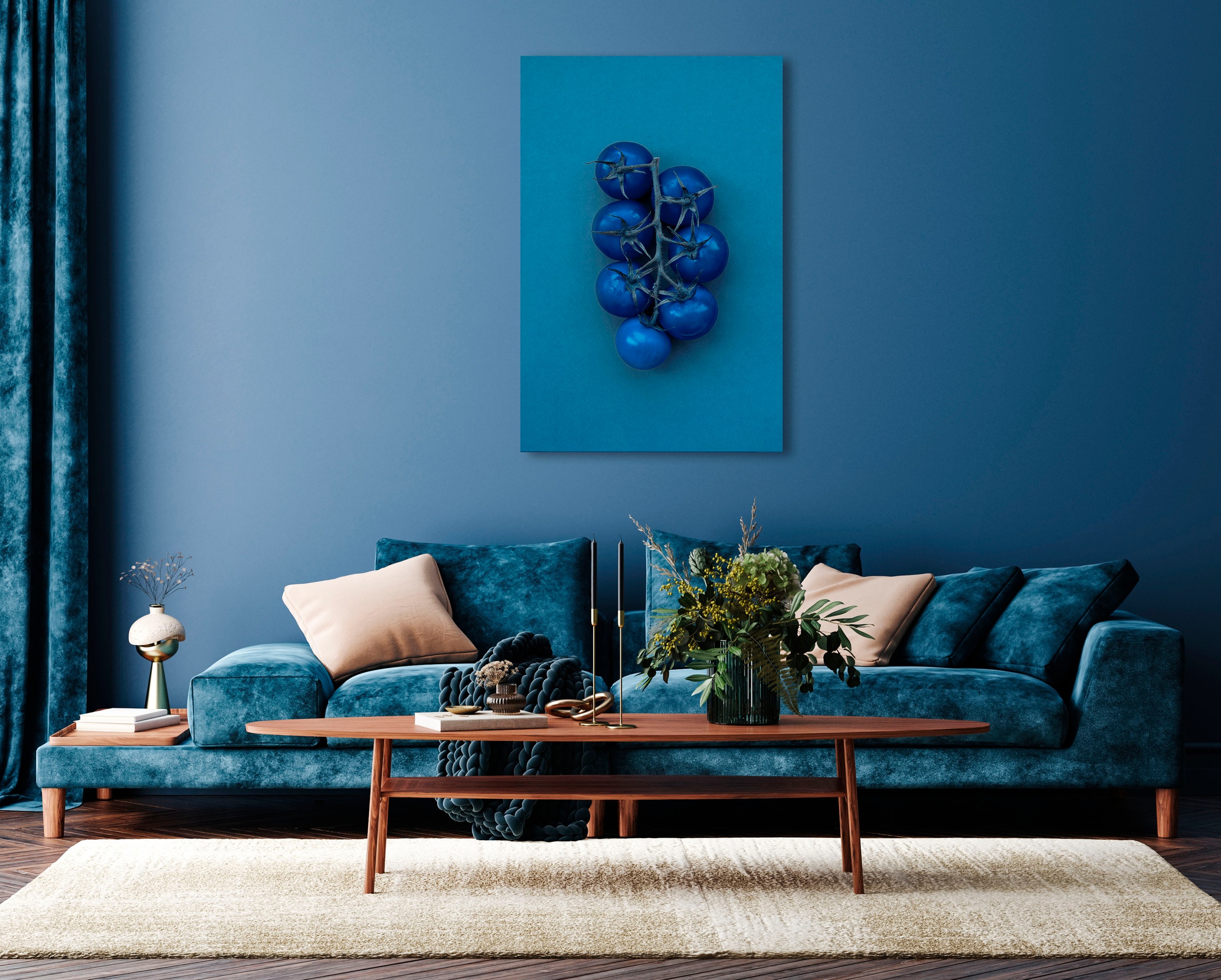 queence Acrylglasbild "Elfi", Strand-Essen-Foto-Lebensmittel, (1 St.), Fine günstig online kaufen