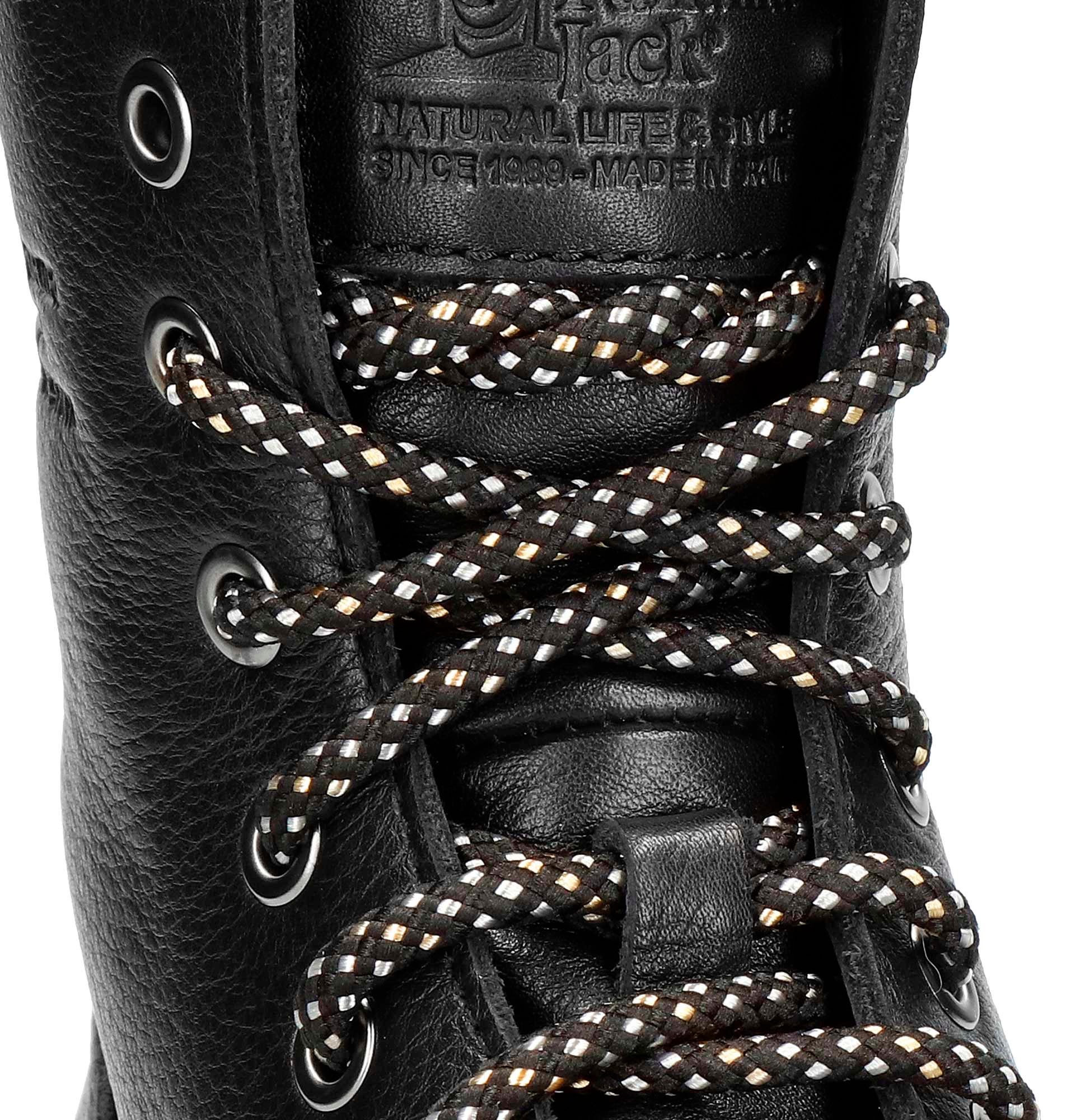 Panama Jack Schnürboots »Frisia«, Schnürboots, Stiefelette, Blockabsatz, mit Warmfutter