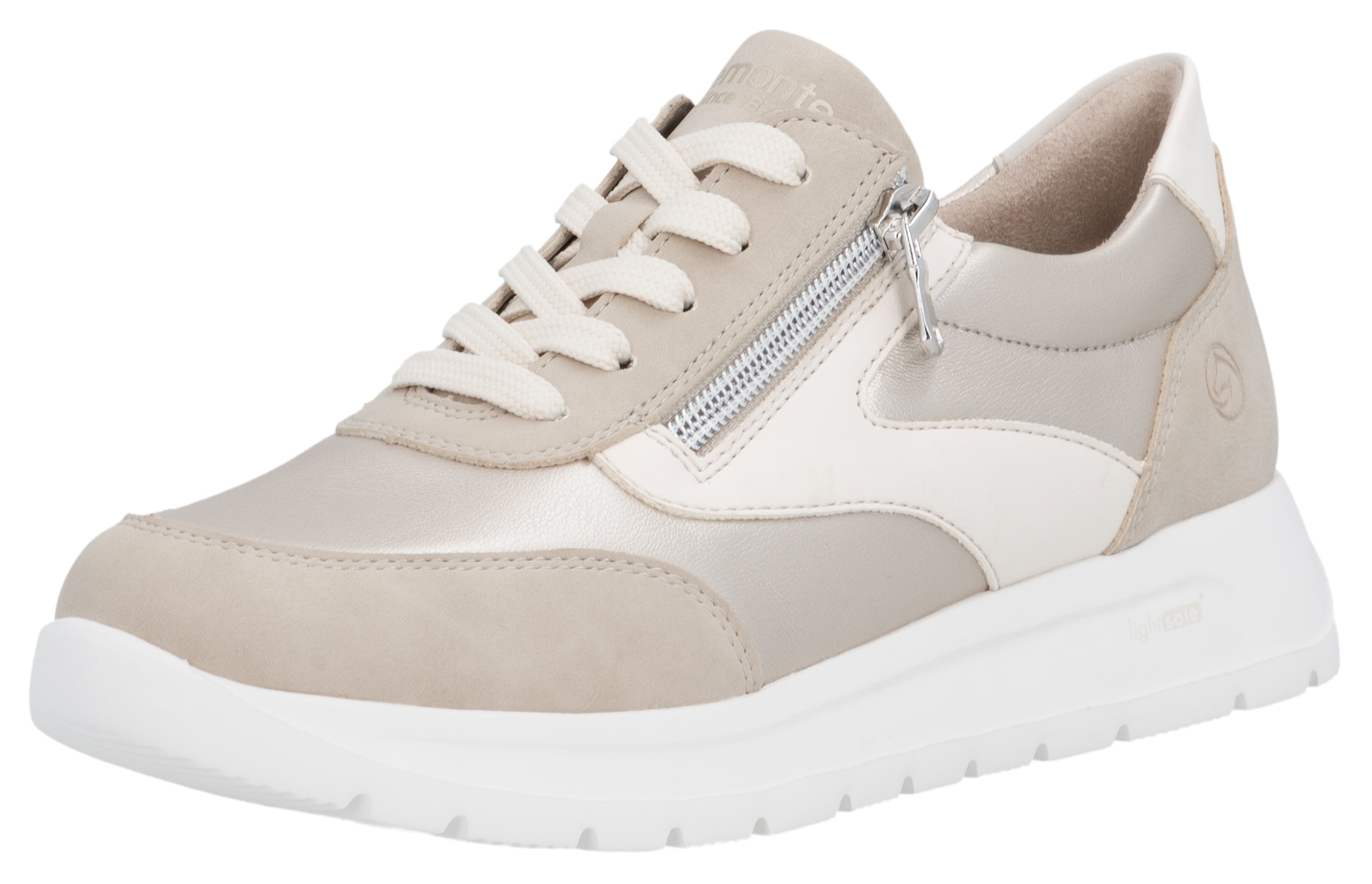 Remonte Wedge Sneaker Beige-Cream Size 37 7