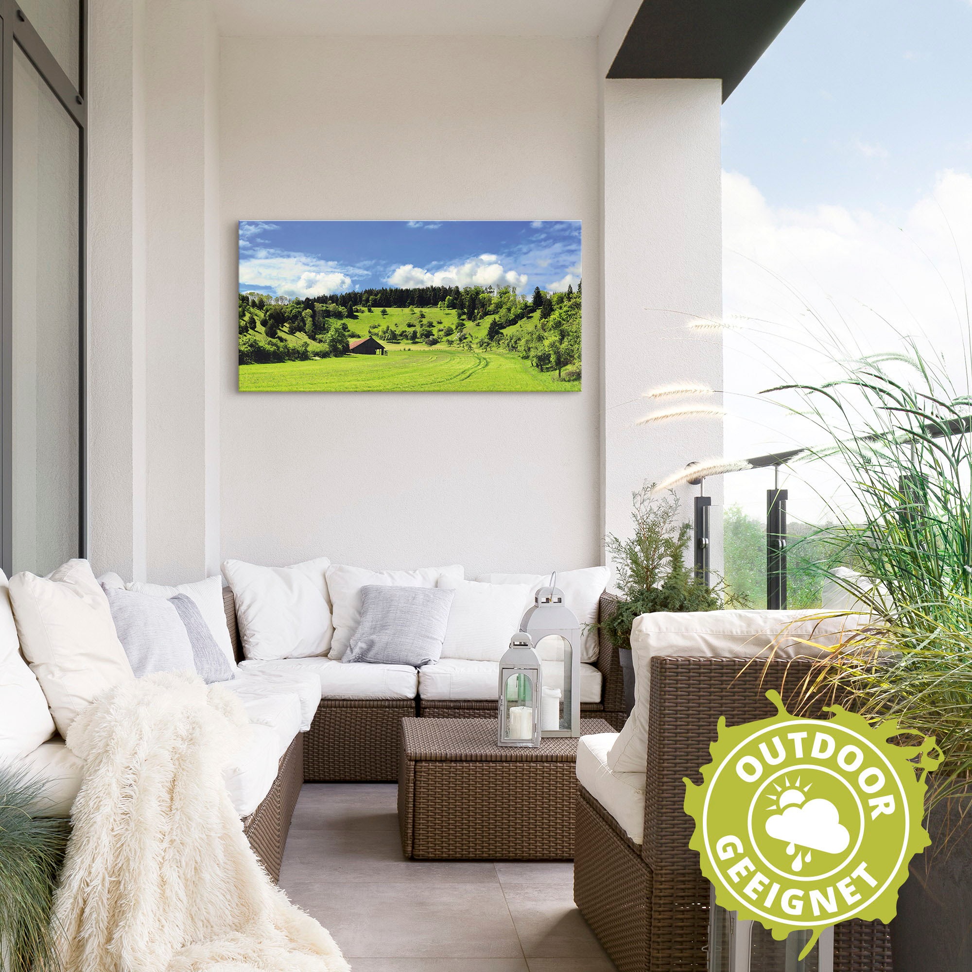 Artland Wandbild »Traumhafte Landschaft im Schwarzwald«, Wiesen & Baumbilder, (1 St.), als Alubild, Outdoorbild, Leinwandbild, Wandaufkleber, versch. Größen