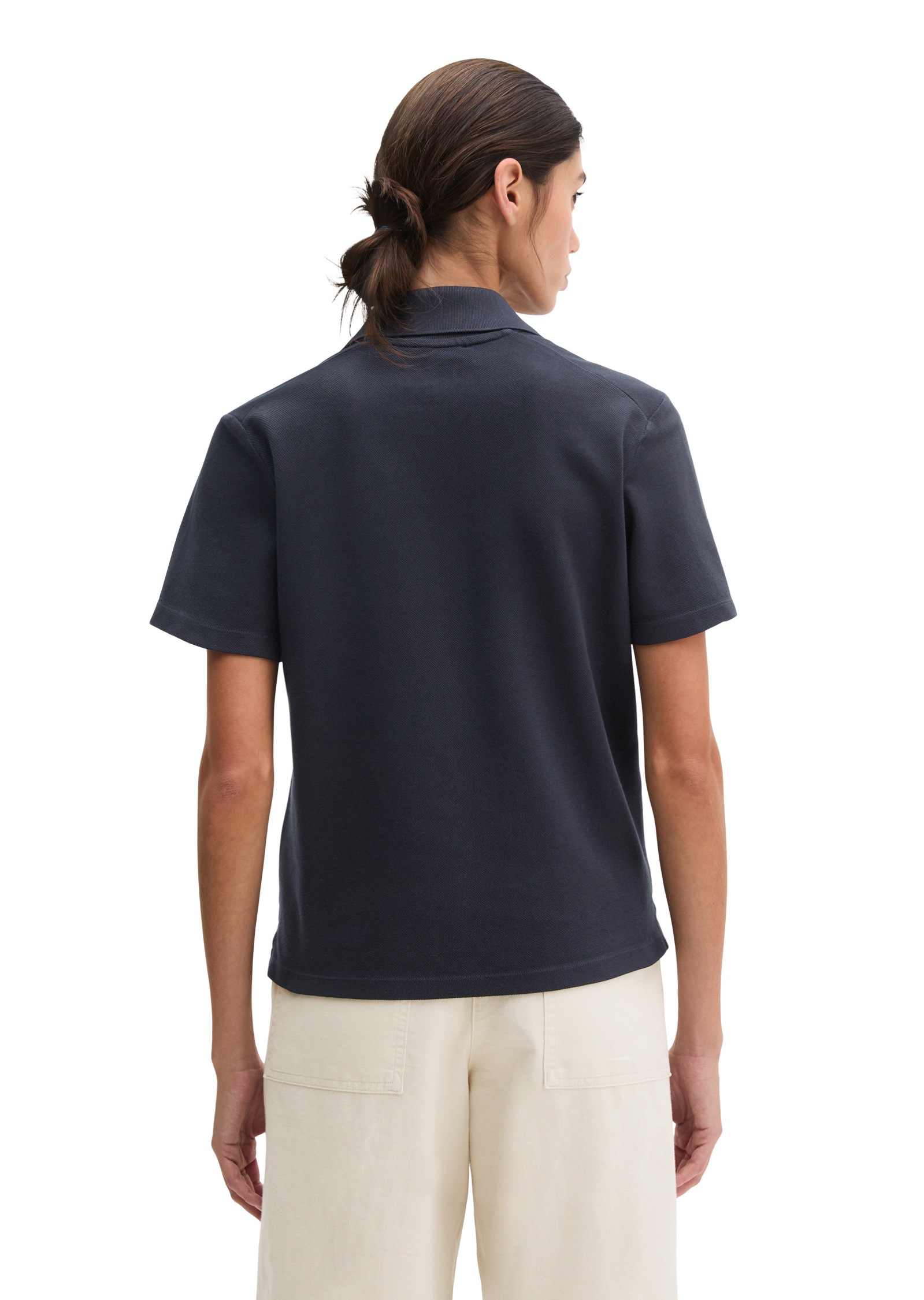 Marc O'Polo Poloshirt »aus Garment-Dyed-Piqué-Jersey«