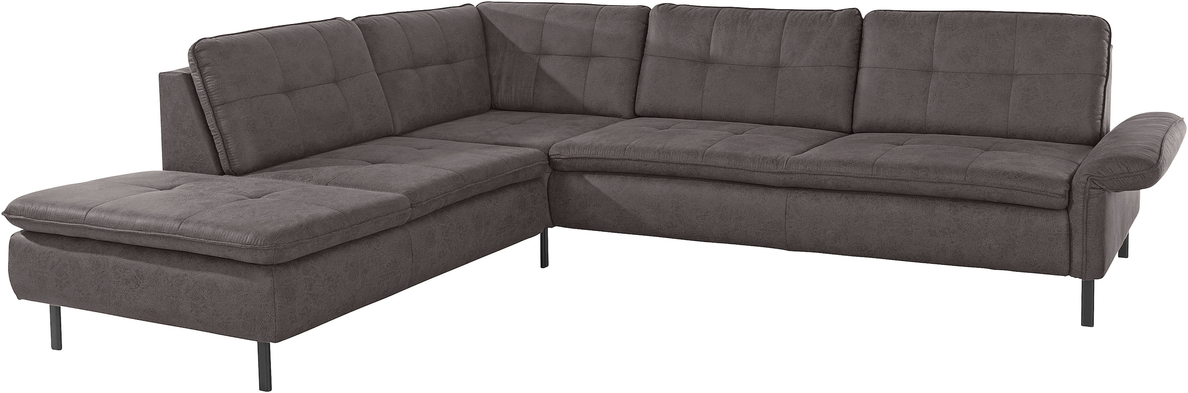 INOSIGN Ecksofa »Birkholm L-Form«, Armlehnverstellung, auch in Easy Clean Bezug - mit Wasser zu reinigen