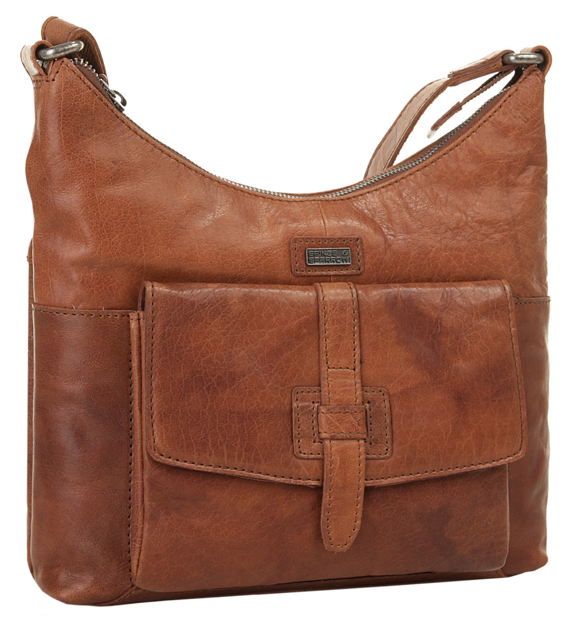 Spikes & Sparrow Umhängetasche echt Leder günstig online kaufen