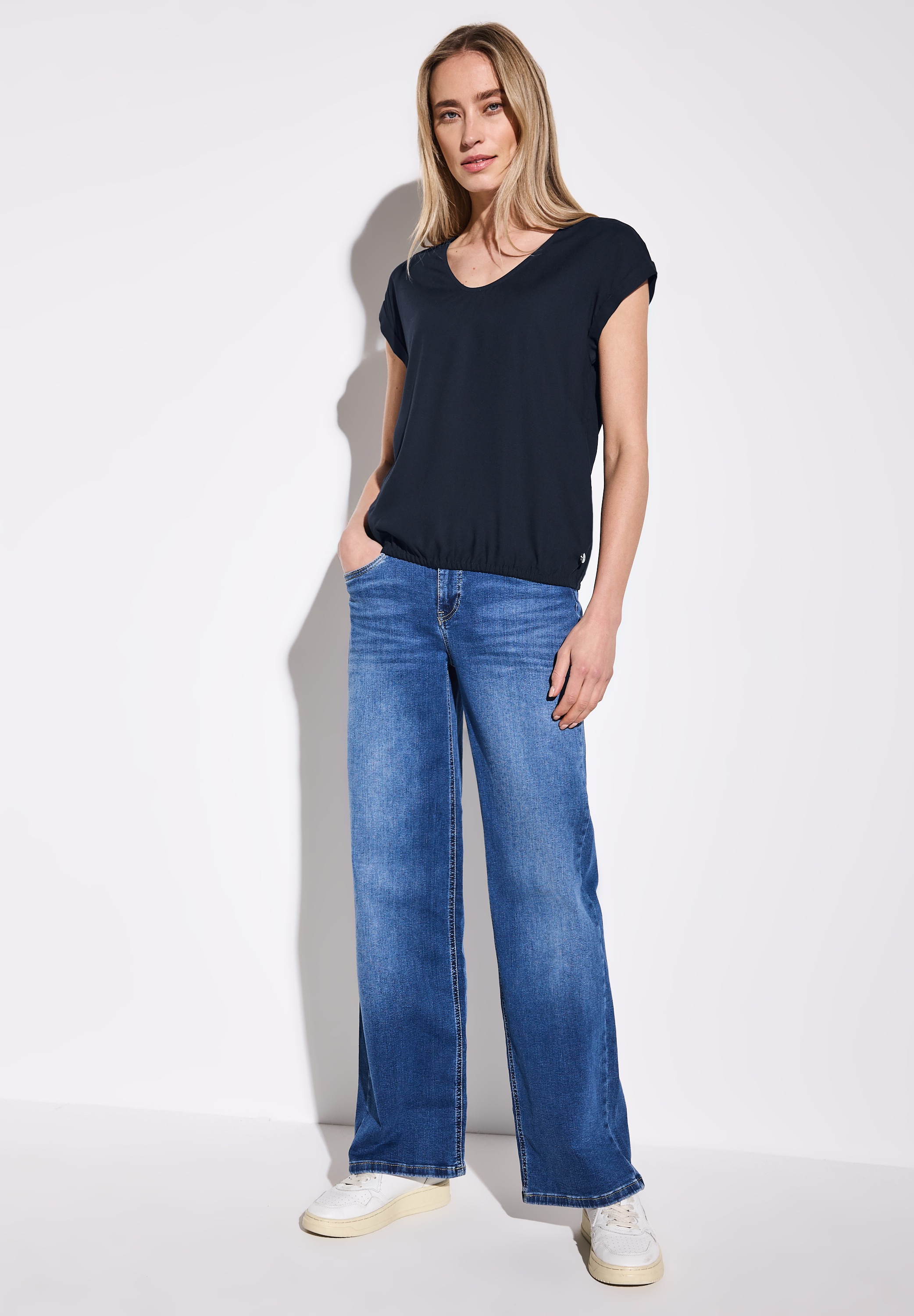 STREET ONE Hemdbluse, aus softer Viskose