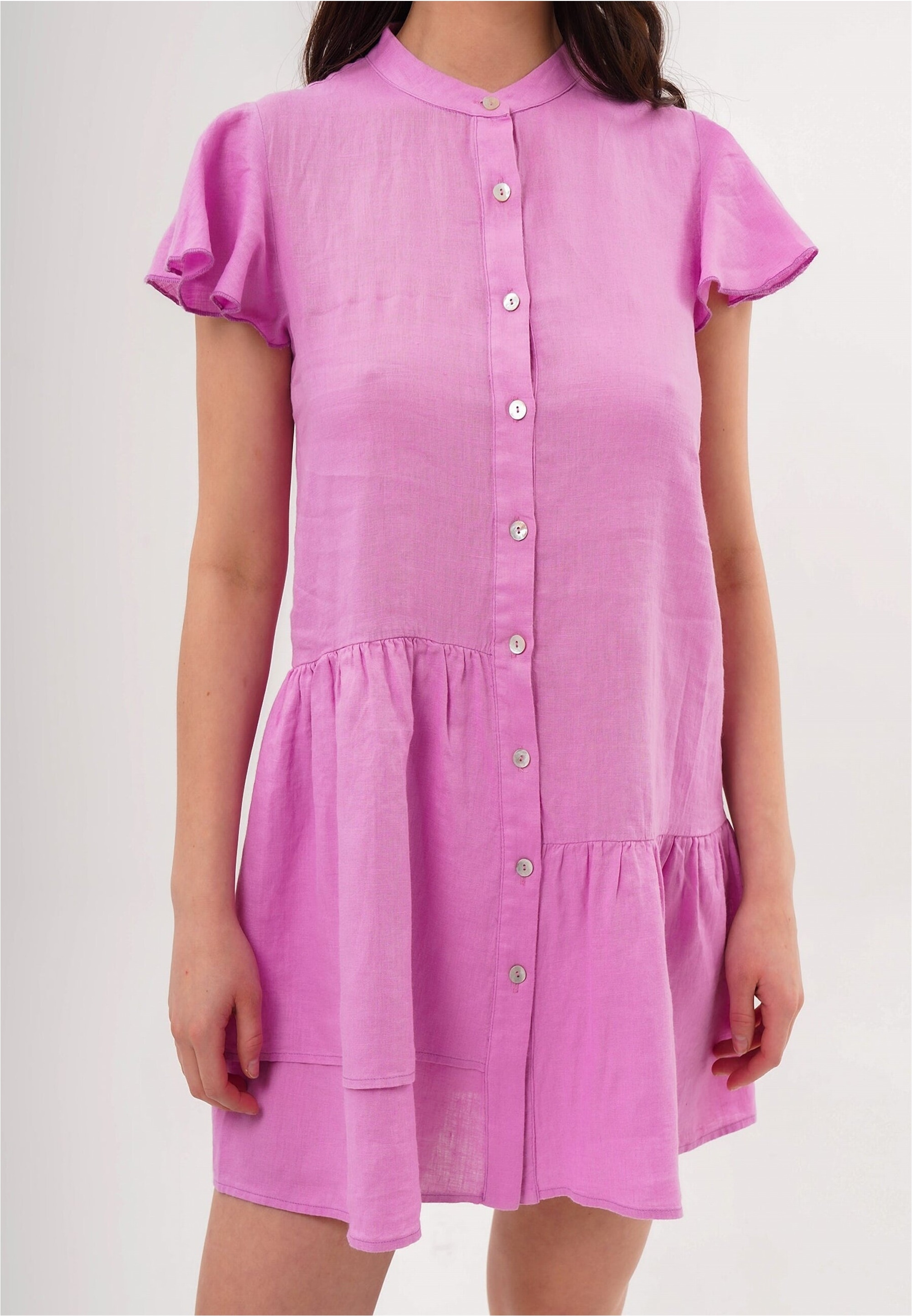 freshlions Jerseykleid »Jolin«, mit zarten Volantärmeln