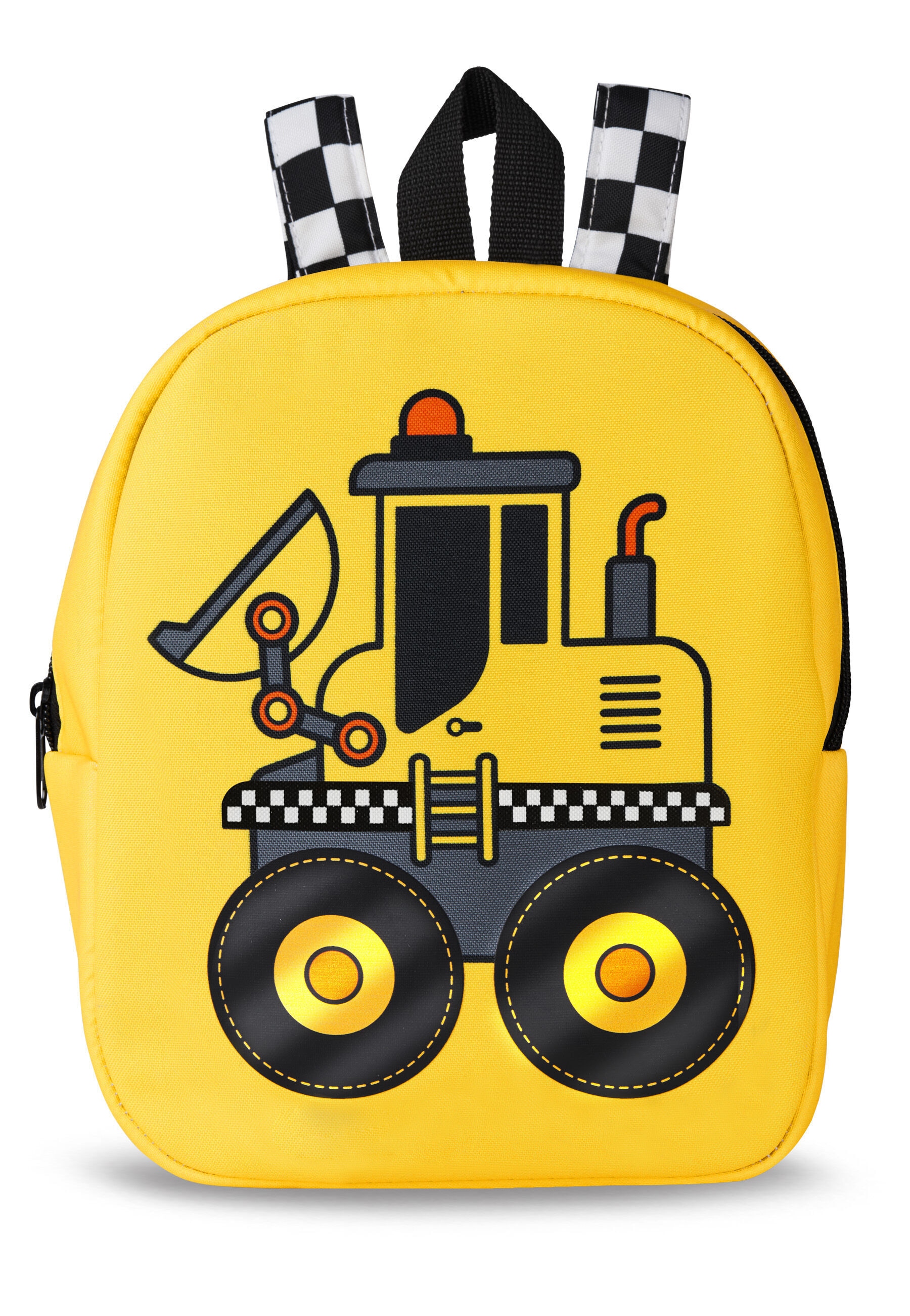 Freizeitrucksack »Bulldozer«, mit Bulldozer-Motiv