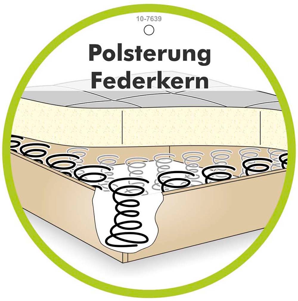 Jockenhöfer Gruppe Ecksofa »Laguna L-Form mit Federkernpolsterung«, in einer soften, ansprechenden Optik, links/rechts montierbar