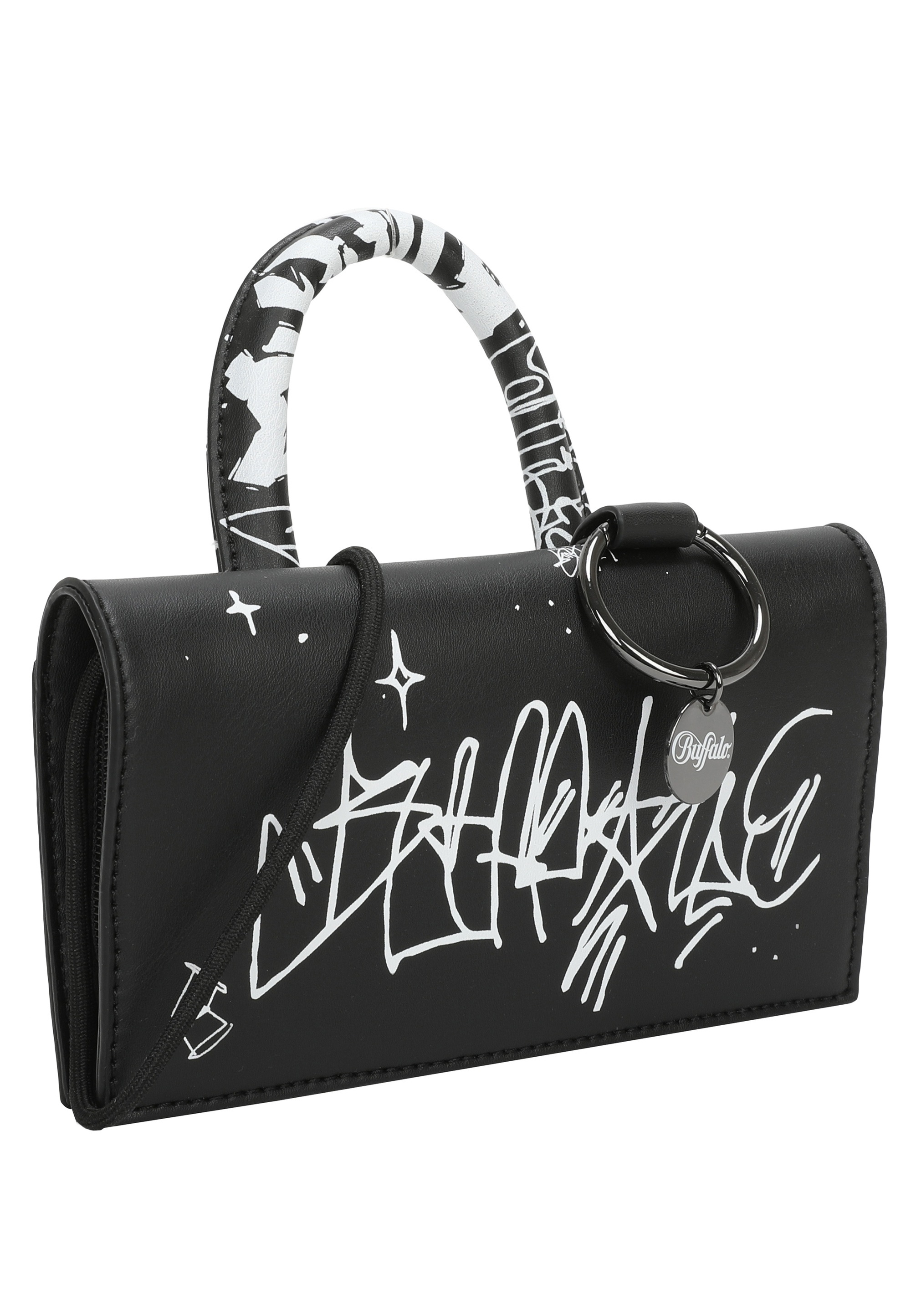 Buffalo Schultertasche »On String«, mit verstellbarer Nylonschnur