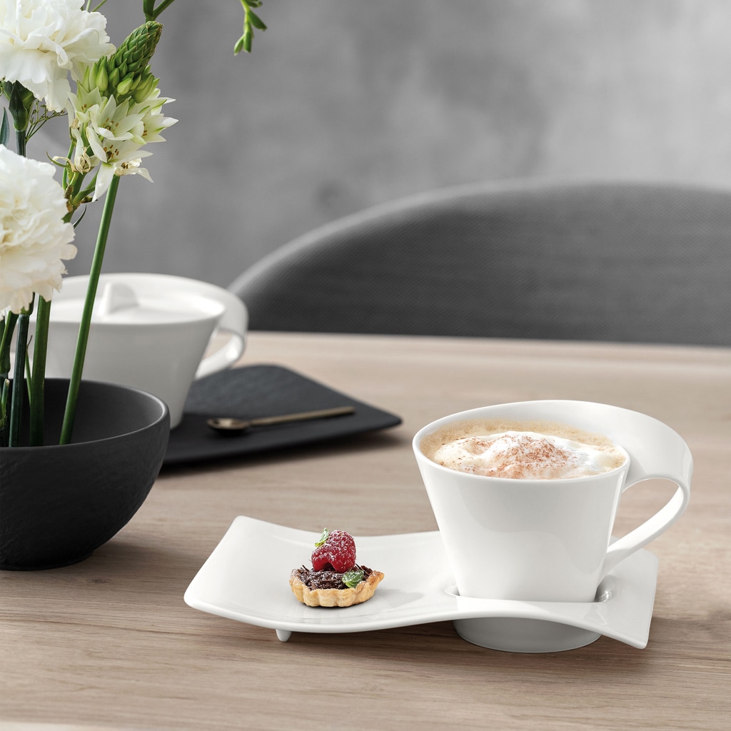 Villeroy & Boch Tasse »Café au lait Obertassen NewWave Caffè 260 ml 6er Set weiß«