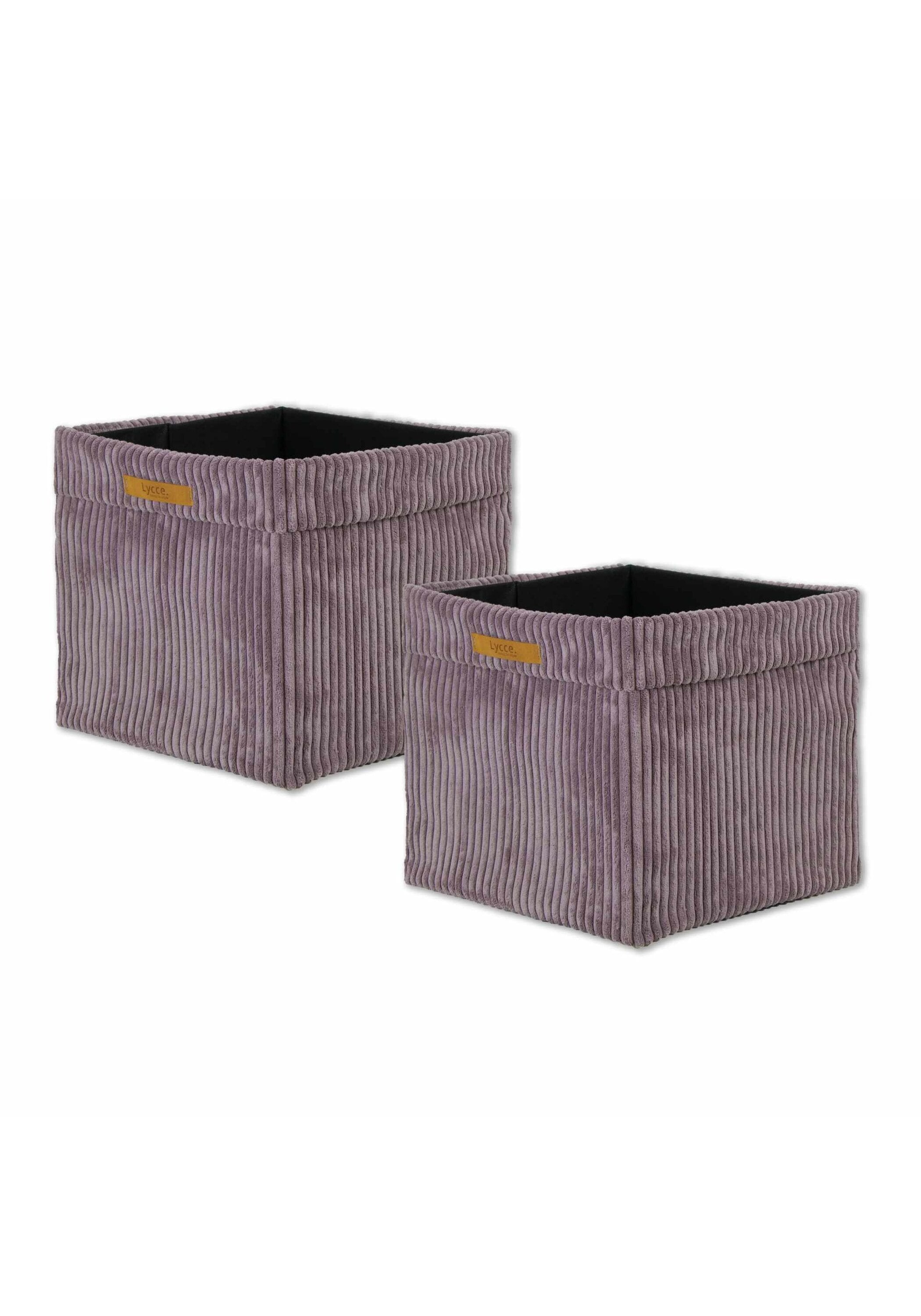 Lycce Aufbewahrungsbox "Aufbewahrungskorb Faltbare Aufbewahrungsbox Cord 2P 2er Pack"