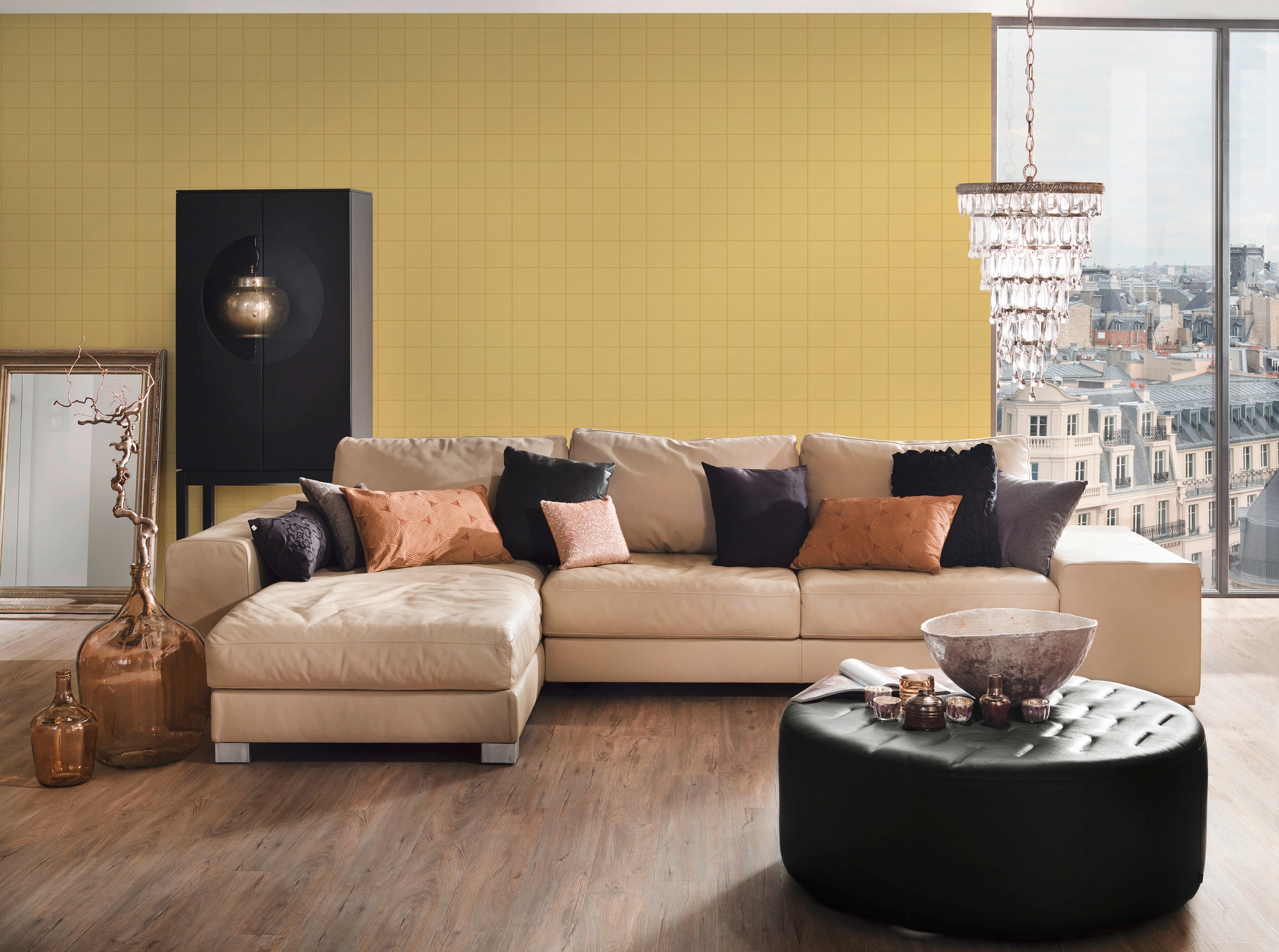 Architects Paper Vliestapete »Luxury wallpaper«, grafisch-geometrisch-gemustert, Tapete Geometrisch Tapeten Wohnzimmer Schlafzimmer Küche Design Optik