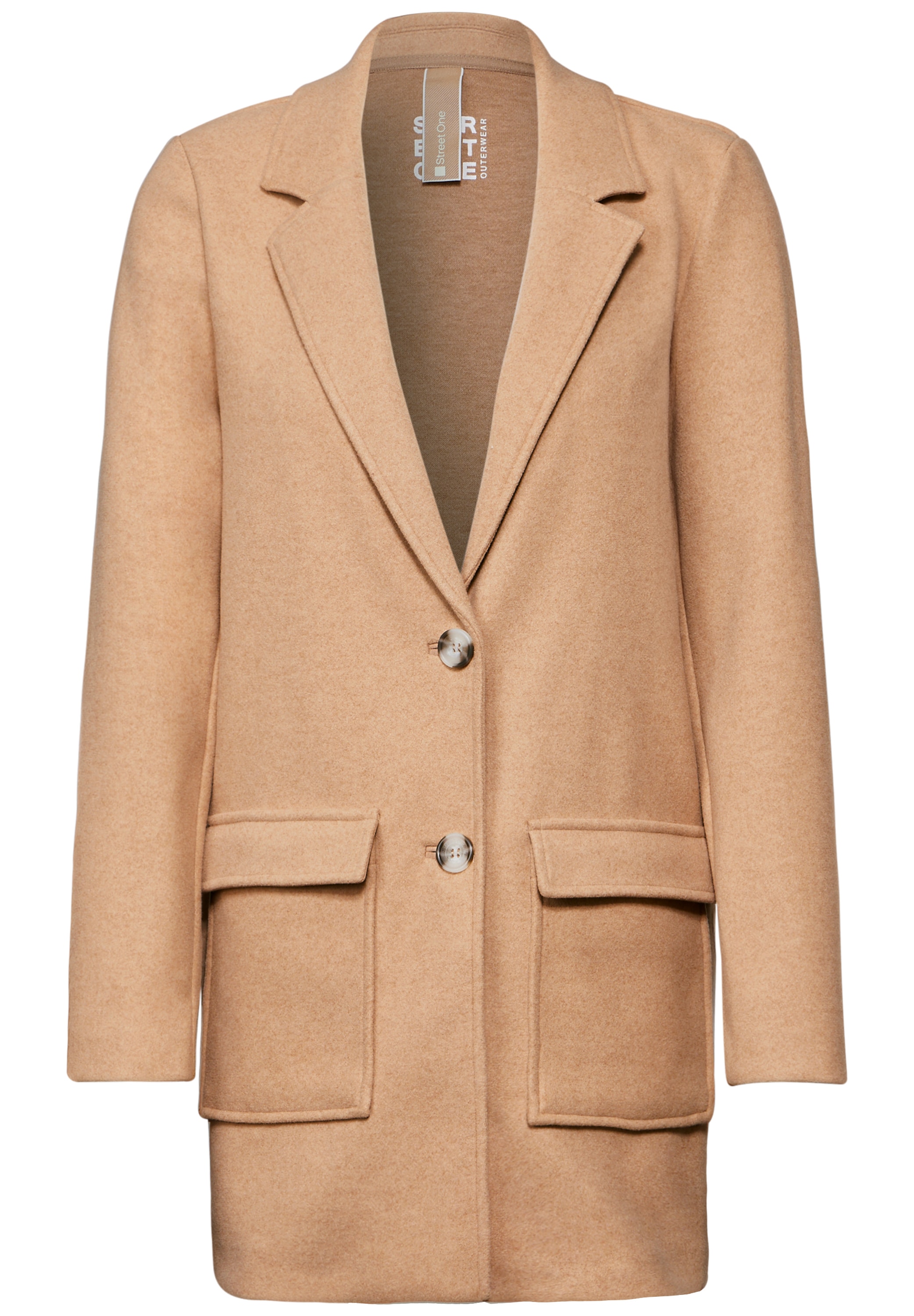 STREET ONE Outdoorjacke, ohne Kapuze, mit Reverskragen