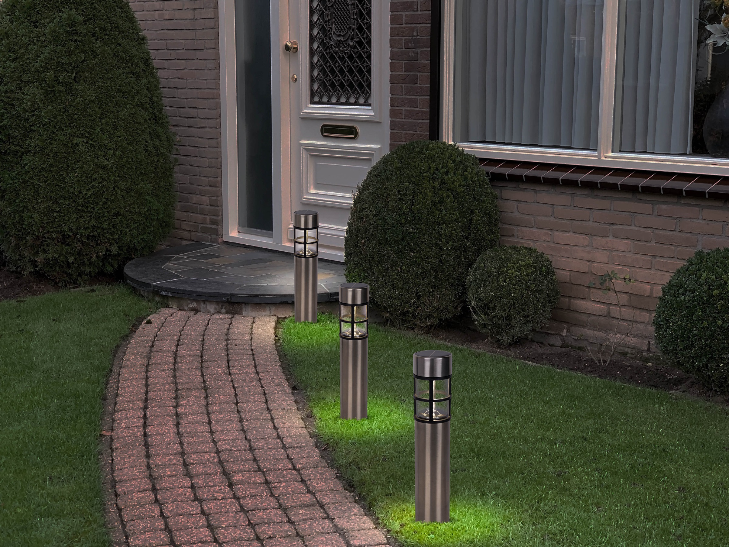 näve LED Solarleuchte "Bobby", 1 flammig, Leuchtmittel LED-Modul  Leuchtmit günstig online kaufen