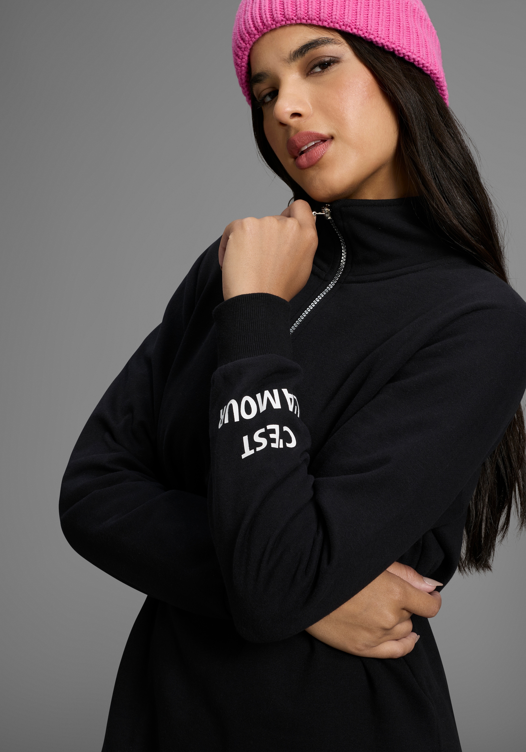 Laura Scott Longsweatshirt, in großen Größen verfügbar