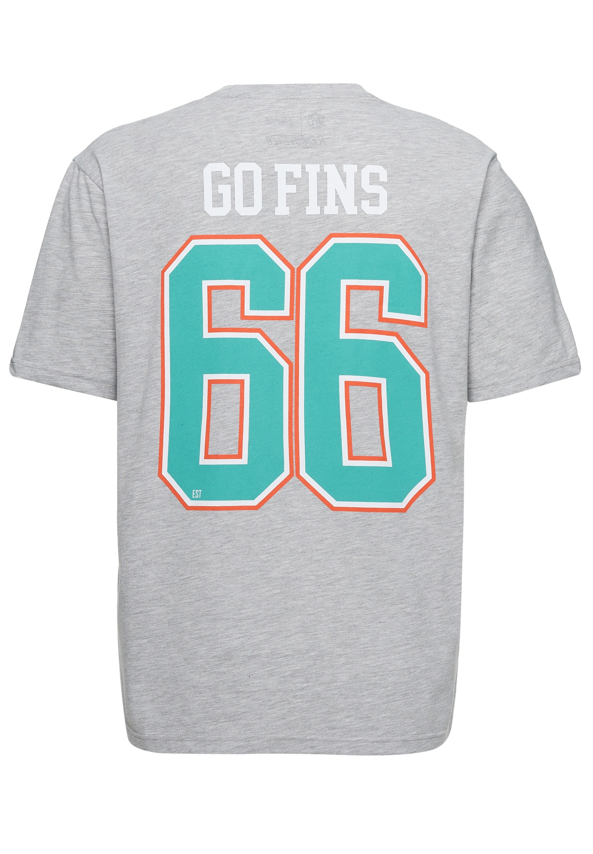 Recovered T-Shirt »NFL Dolphins 66 Relaxed«, (1 tlg.), für alle Miami Dolphins-Fans